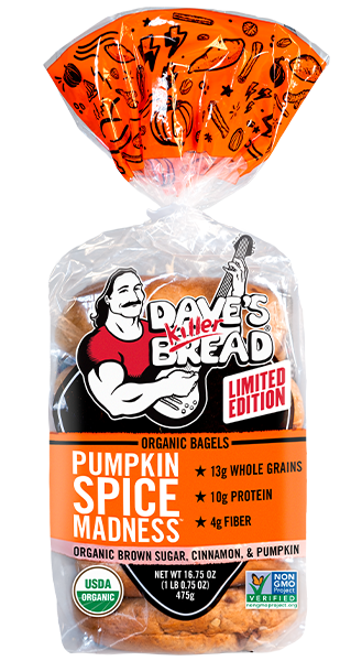 Pumpkin Spice Madness™ Bagels