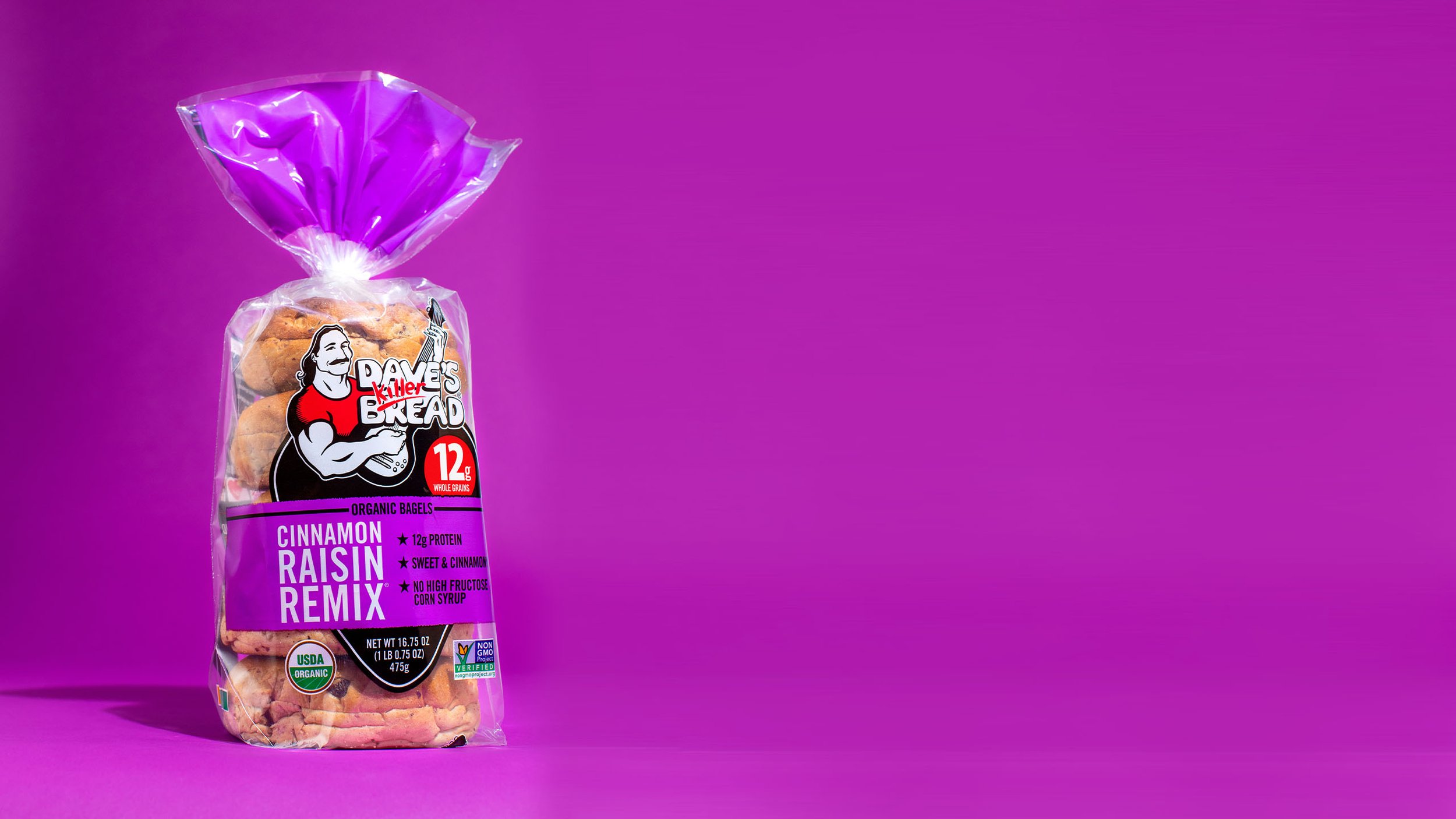 Cinnamon Raisin Remix Bagels — Dave's Killer Bread