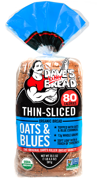 Oats and Blues Thin-Sliced
