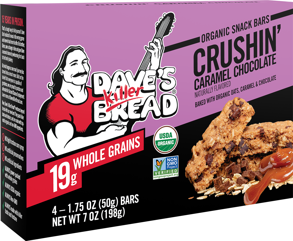 Crushin' Caramel Chocolate Organic Snack Bars