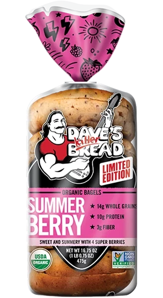 Summer Berry Bagels