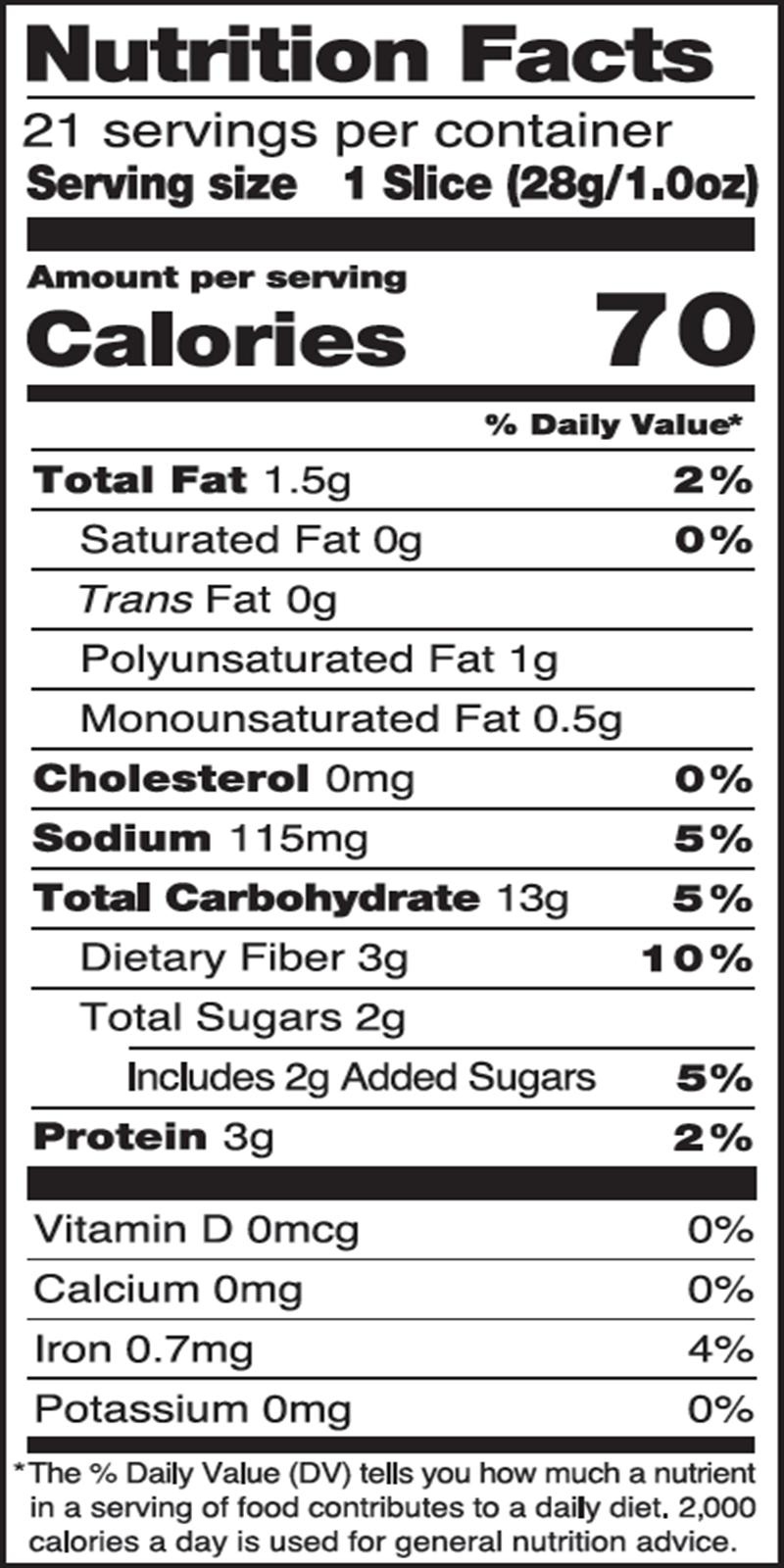 Good Seed ThinSliced — Dave's Killer Bread