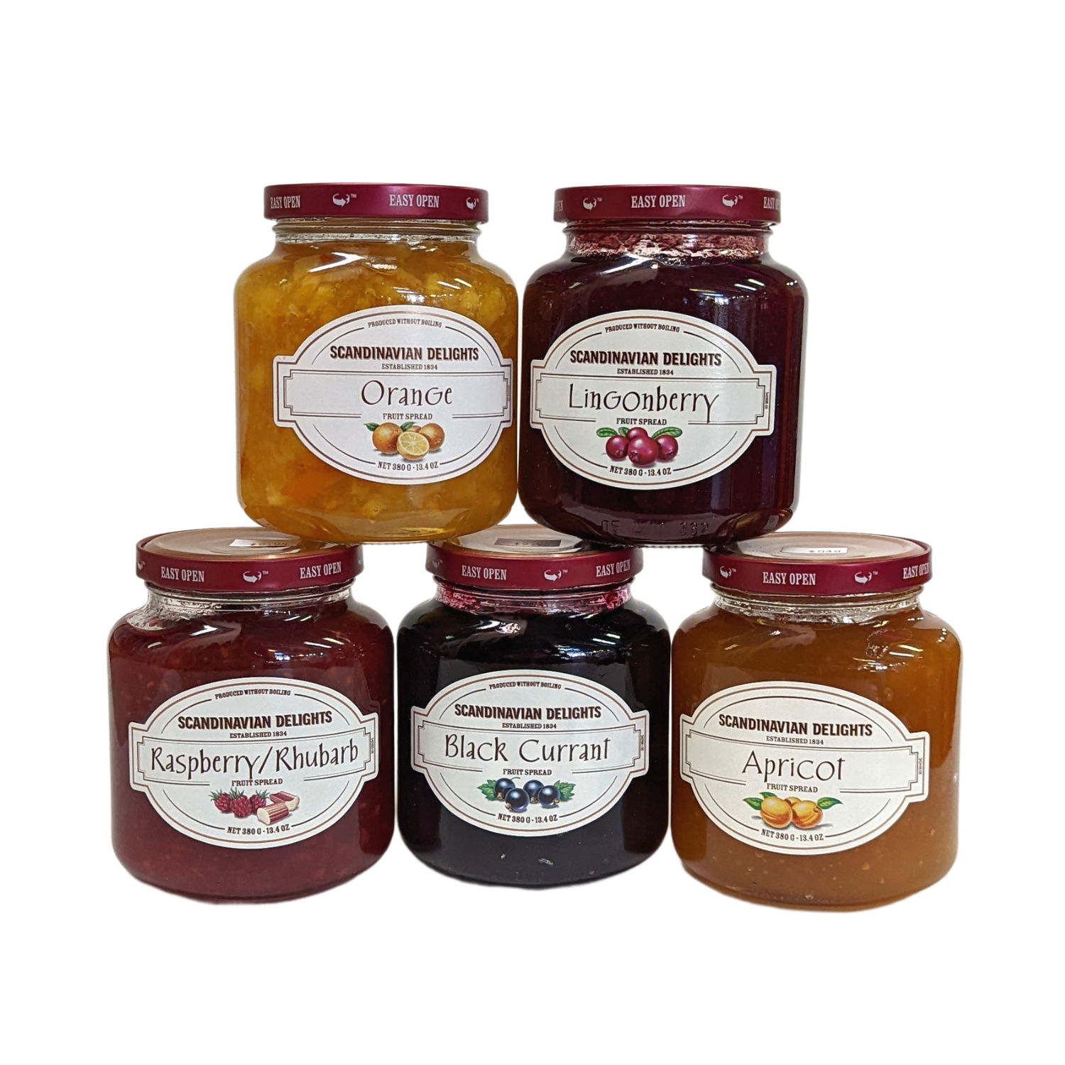 Jam/Preserves - Fruit Spreads - Scandinavian Delights — Oregon & More
