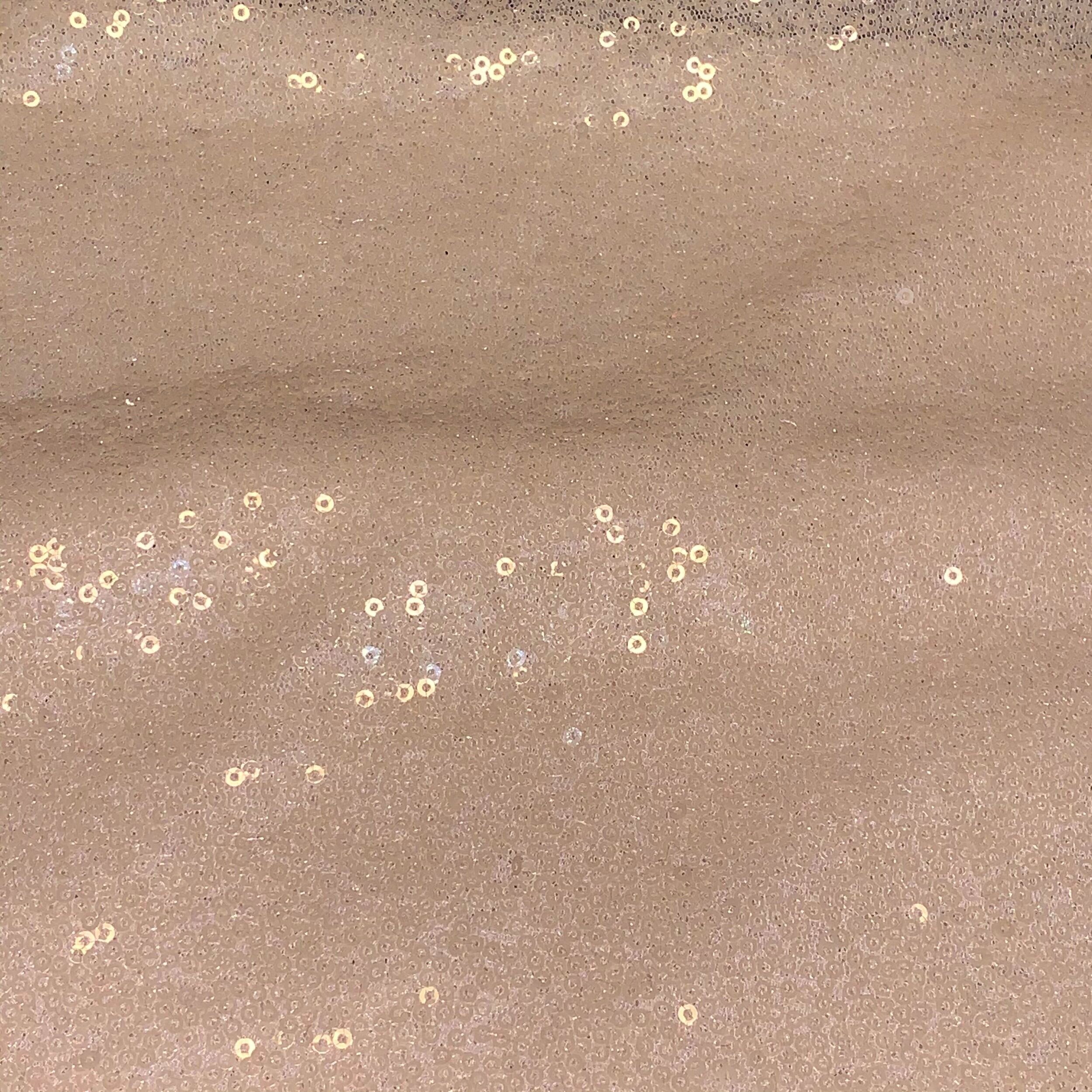 Cream Off-White Sequins