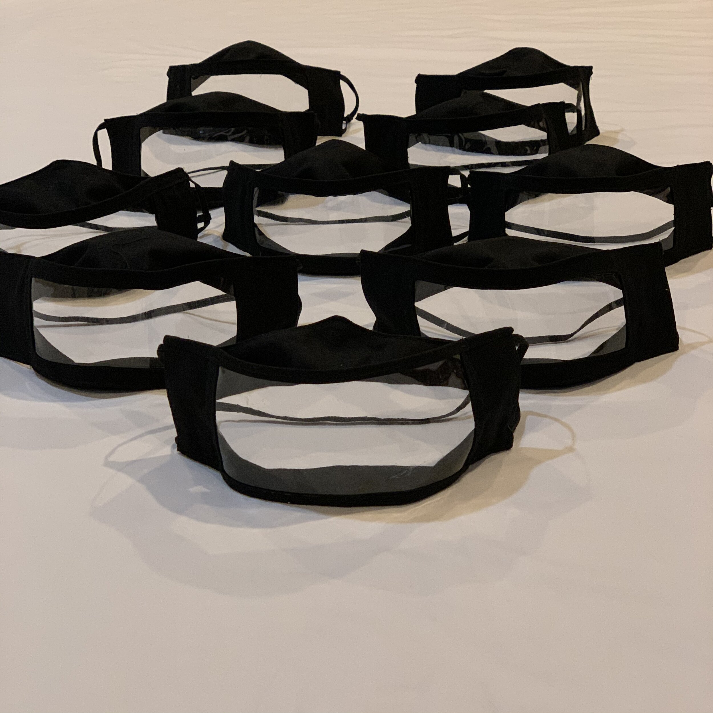 NEW! SEE ME SMILE &amp; SPEAK (EVEN MY LIPSTICK, if applicable :) This vinyl creation designed for speech pathologists in Germany! Purchase Sven Anti-Fog Gel for this mask on site