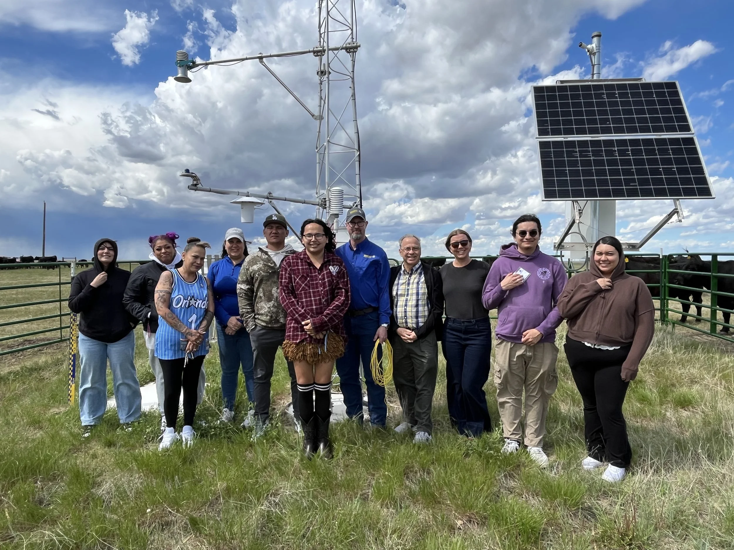 Visit to a Mesonet station