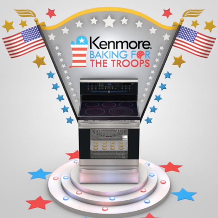 Kenmore Baking For The Troops