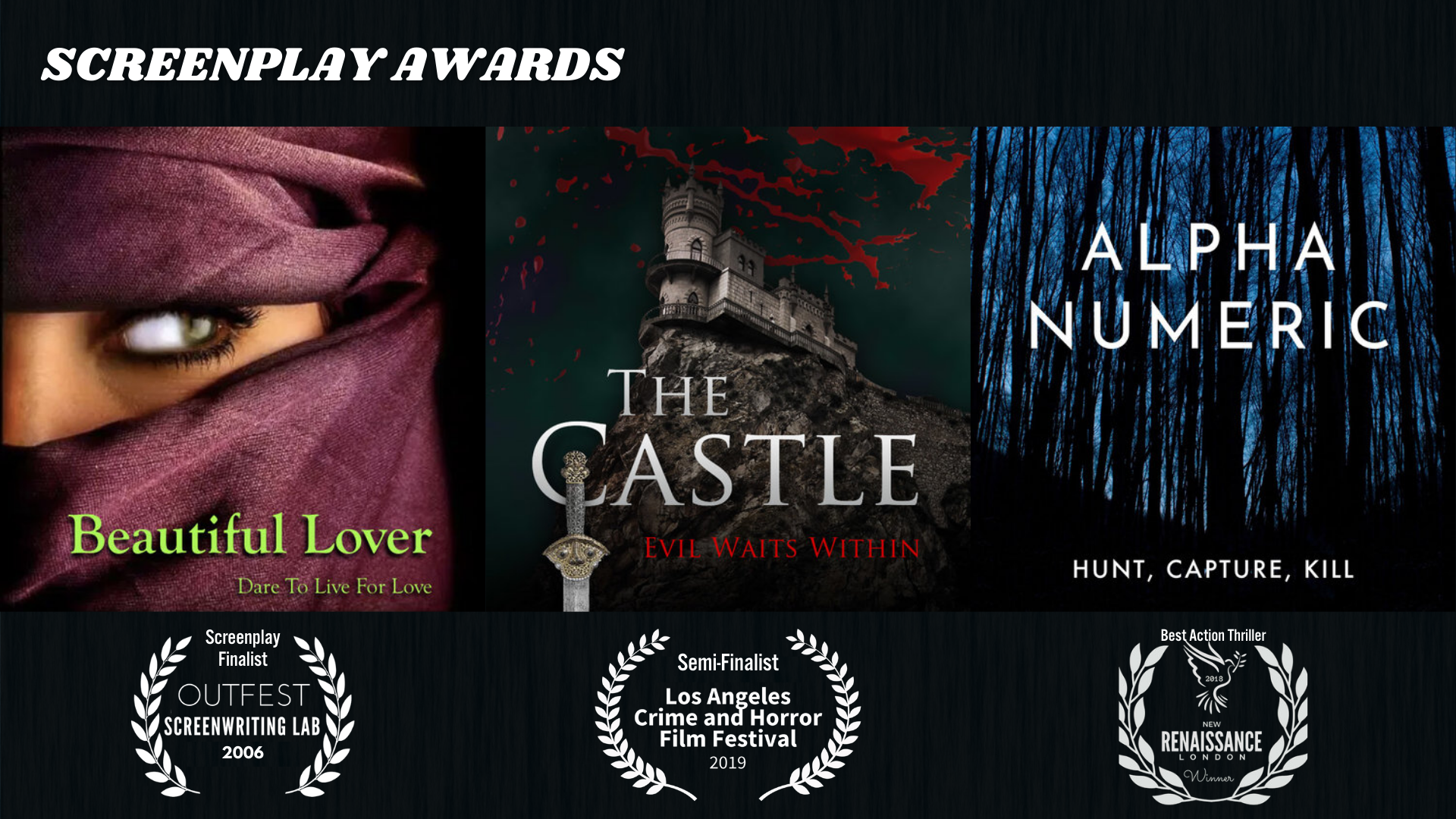 Fiona Screenplay Awards