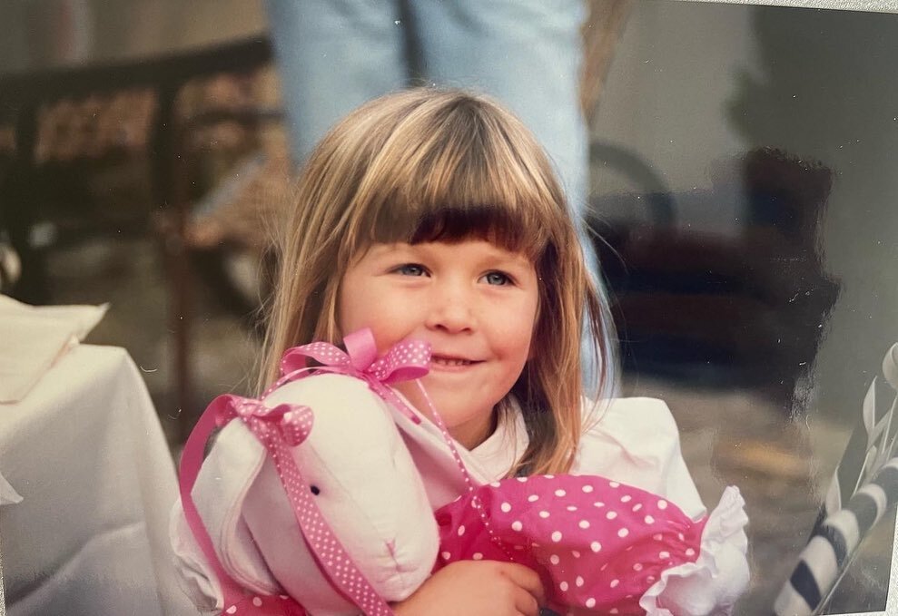 I&rsquo;ve loved plushies for a long time, Zip the Monkey being one of my personal favorites from young childhood. Here is the first plush I made, actually sewed myself for my darling nieces. Blue and Pink Bunny!  #nightbuddiesplush #plushies #plushi