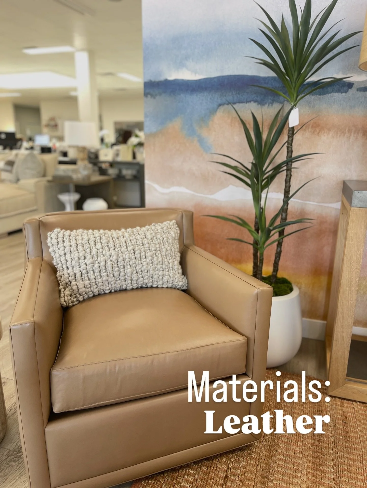 Leather? Yes please 🔥

Elevate your projects with the finest leather accents- all from DRC. 

From furniture to accent decor and accessories, find pieces that will add a sophisticated touch to any design 😍 

Visit our showrooms and special order to
