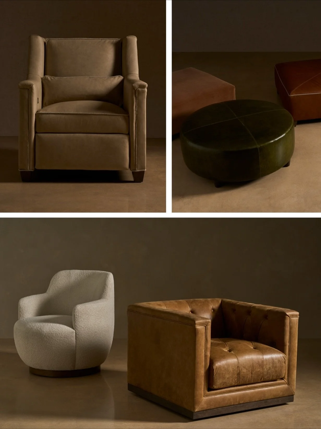 So many looks + so many options to make your vision come to life with @universalfurn 

From moody eclectic to light bright California coastal &mdash; there is something for everyone and every project. 

Let us help you source the perfect fit! 

Happy