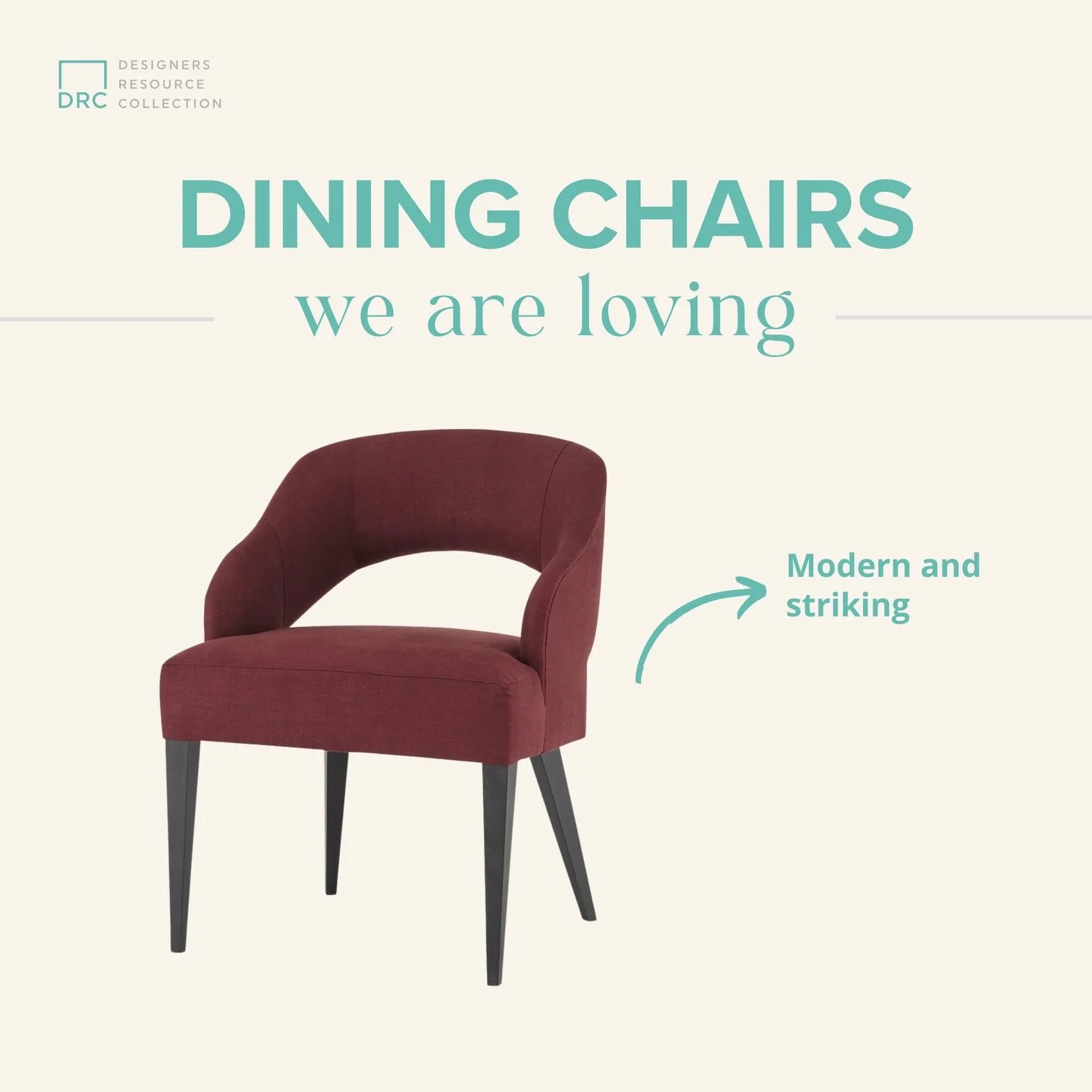 These dining chairs from @bakerfurniture are something else 😍 

Talk to your favorite DRC sales associate and let us show you how we can special order them to fit your design vision for your next project. 

We&rsquo;re your RESOURCE! ✨

Happy Design