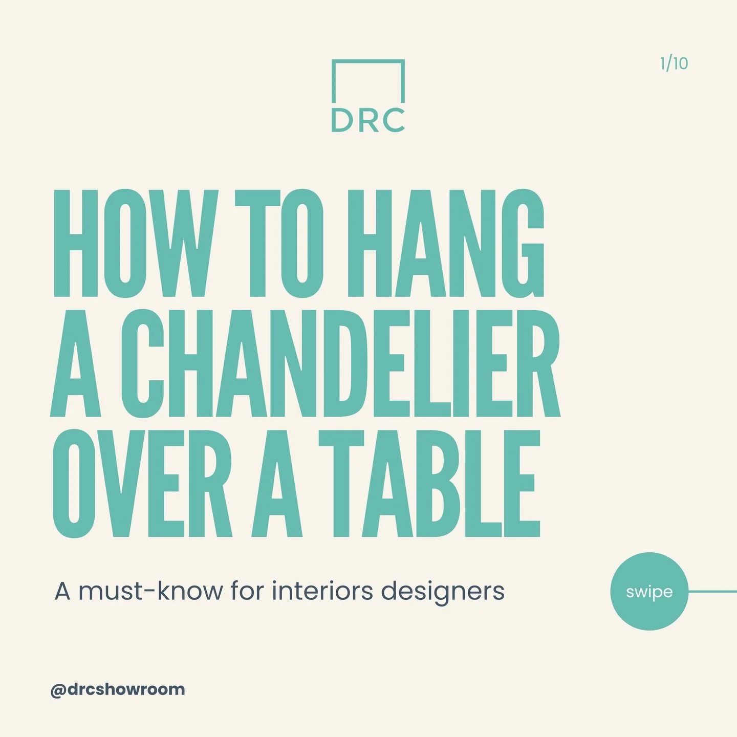 THE MORE YOU KNOW ! Transform your dining room with the perfect chandelier... hung correctly 😍👌🏼

The right chandelier, hung at just the right height, doesn&rsquo;t just light up your client&rsquo;s table&mdash;it creates balance and elevates the