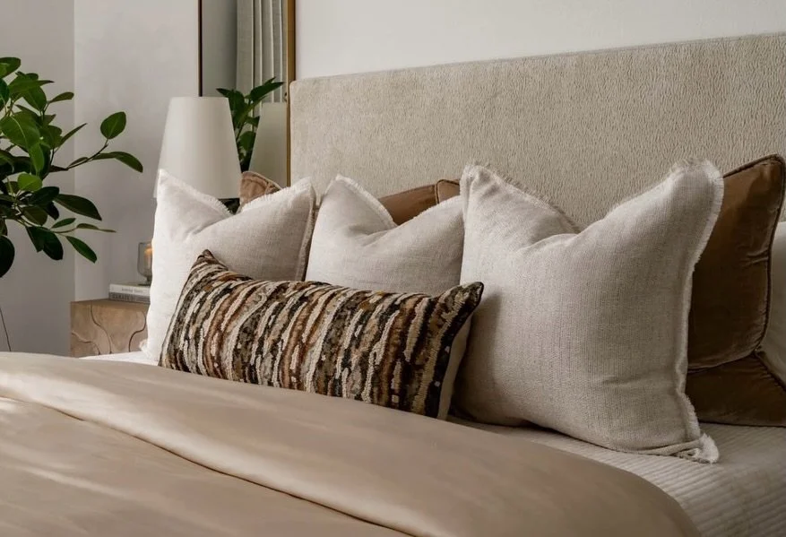 Bedding accessories customized to your vision with The Studio at DRC! ✨✨

We loved having @ricedesignandbuild trust us as their go-to resource - and we could not be more excited for the result. 😍

From the first idea to the final details - let&rsquo