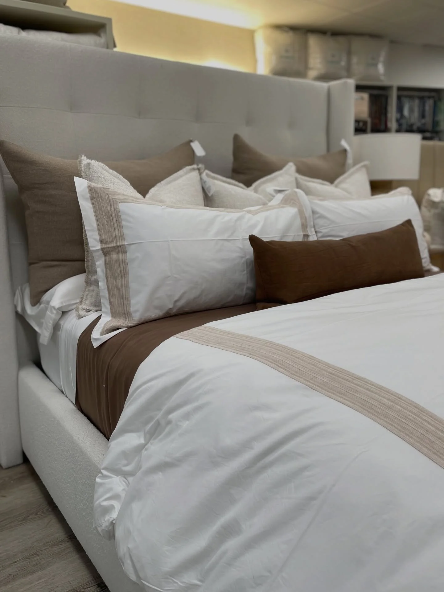 Better bedding starts here👏🏼

Browse it. Build it. Create it. With The Studio at DRC, anything you dream up is possible.✨ 

We are proud to be your RESOURCE! 

Happy Designing🩵

#interiordesign #bedroominspo #bedroominspiration #beddingdecor #oc