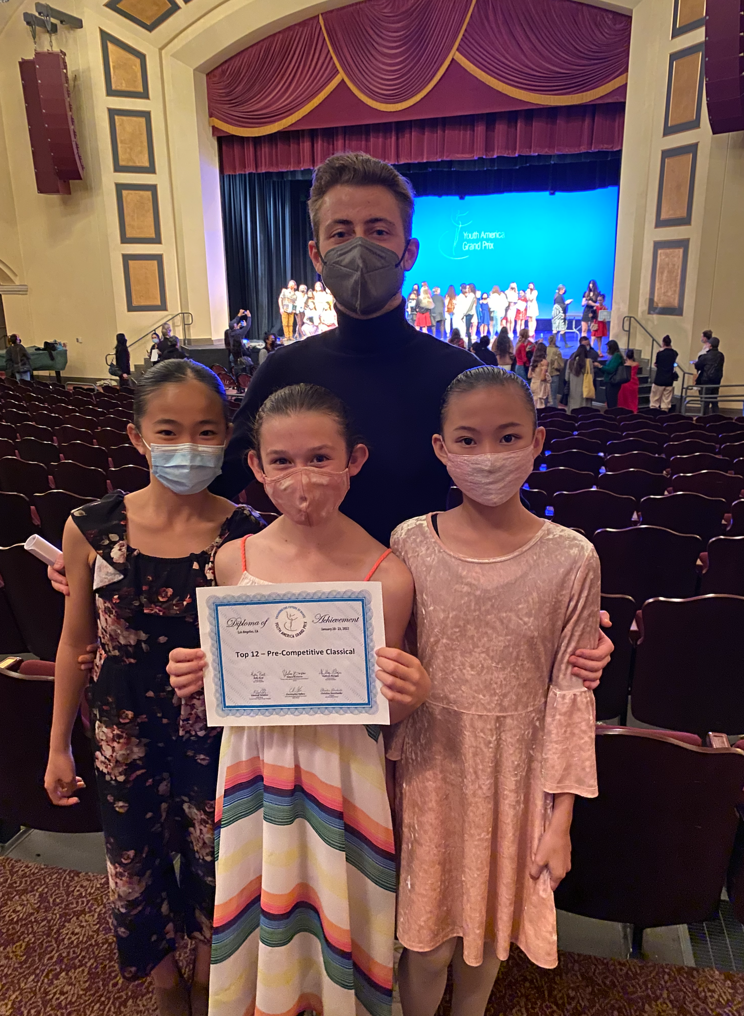 TOP 12 Youth America Grand Prix Los Angeles Semi-Finals Jan 20-23, 2022