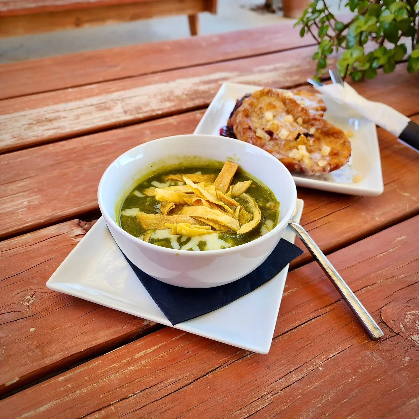 We'll admit it, sometimes we make specials just because it's our favorite thing to eat. Our Blueberry Lemon Poppyseed French Toast and Chile Relleno Soup definitely top that list. Come try them now till the end of March, so they can be your favorites