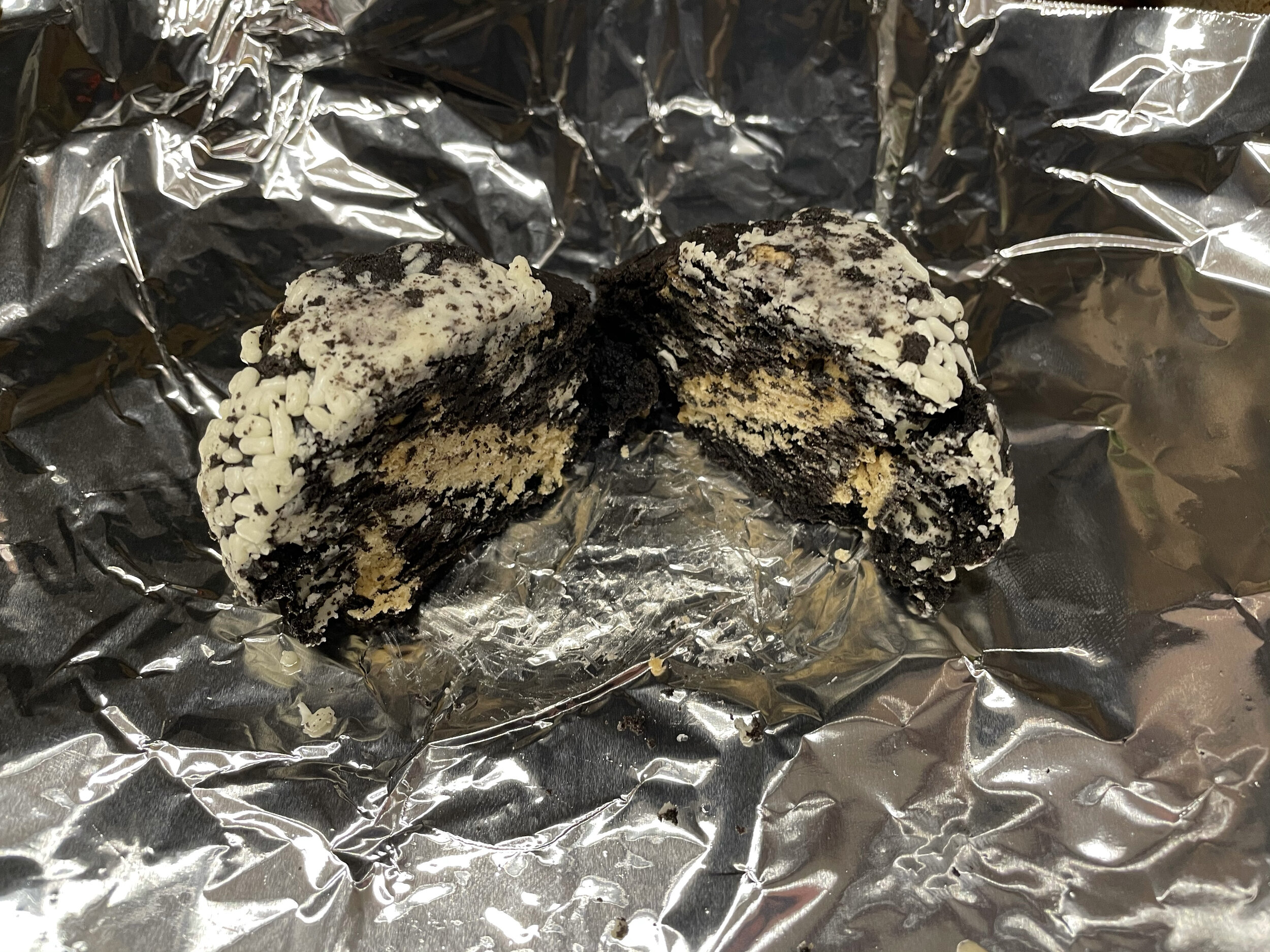 Starry Night right after cooking.