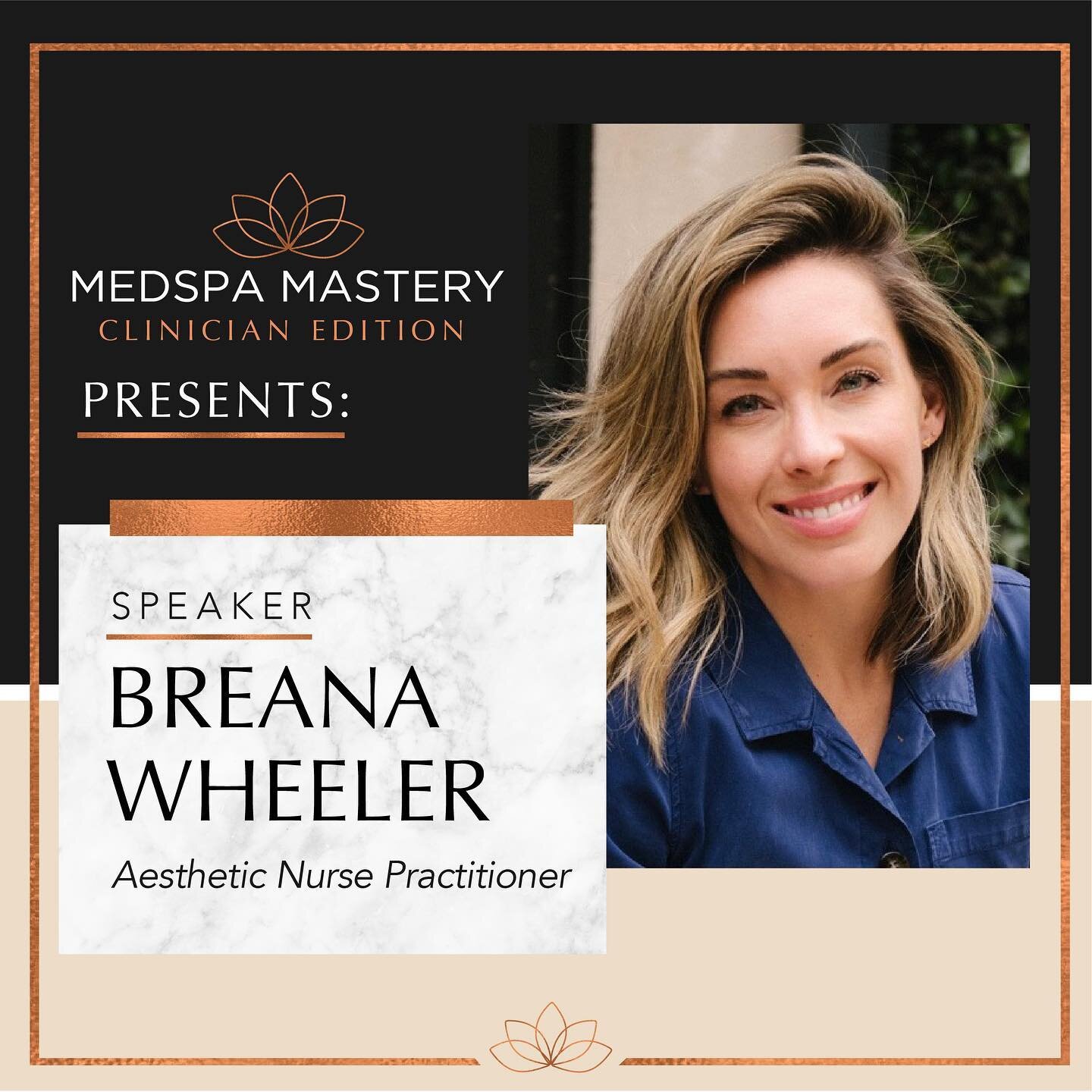 For providers interested in aesthetics or those just starting out in the industry...you will definitely want to attend (virtually!) the next MedSpa Mastery Aesthetic course coming up! What makes it unique is that it is not sponsored so the panel disc