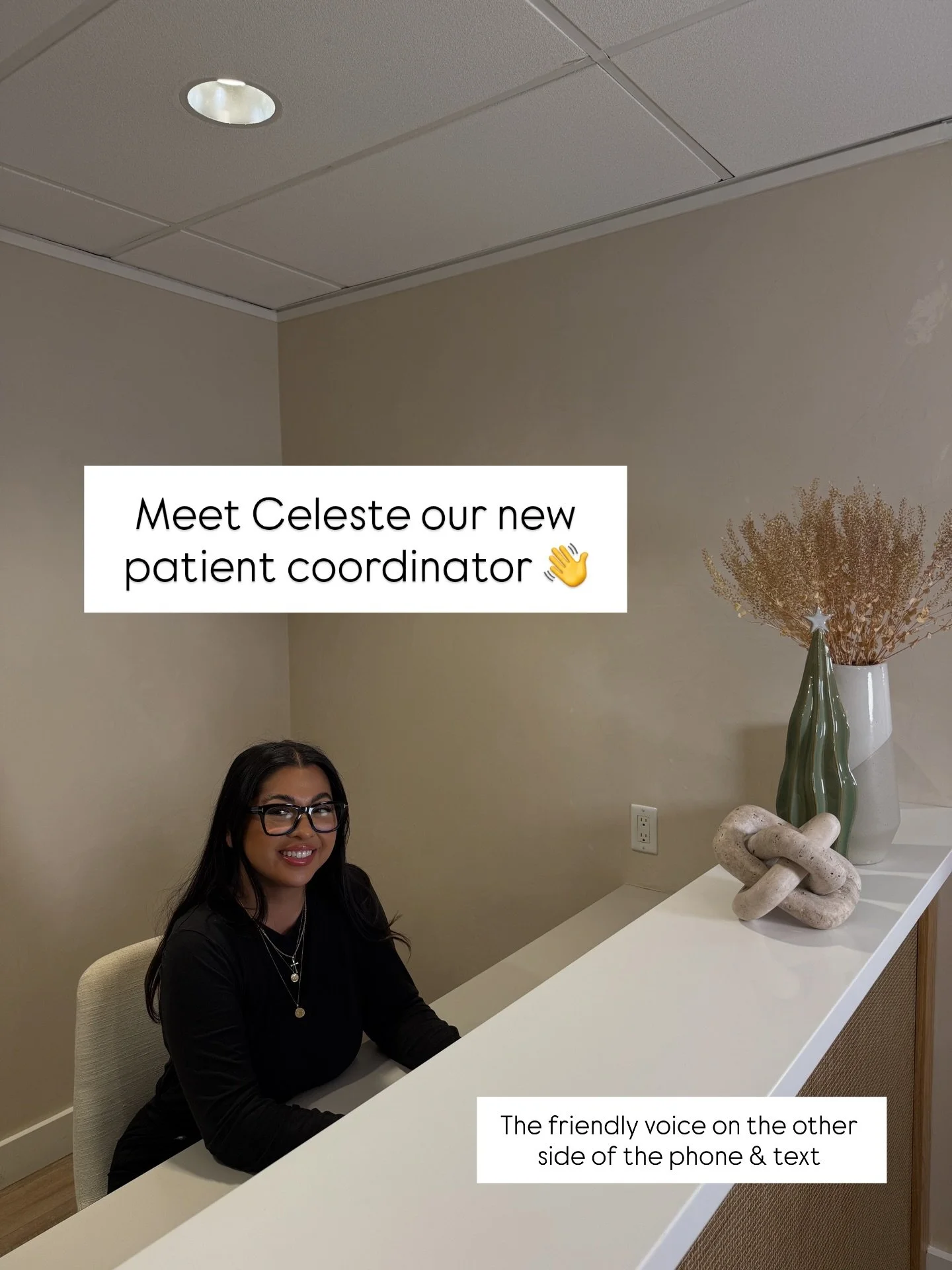 We are so excited to welcome Celeste to the Reform Aesthetics team as our new Patient Care Coordinator &amp; Office Manager! 

Celeste brings warmth, compassion and a genuine dedication to supporting our patients - while always keeping everyone laugh