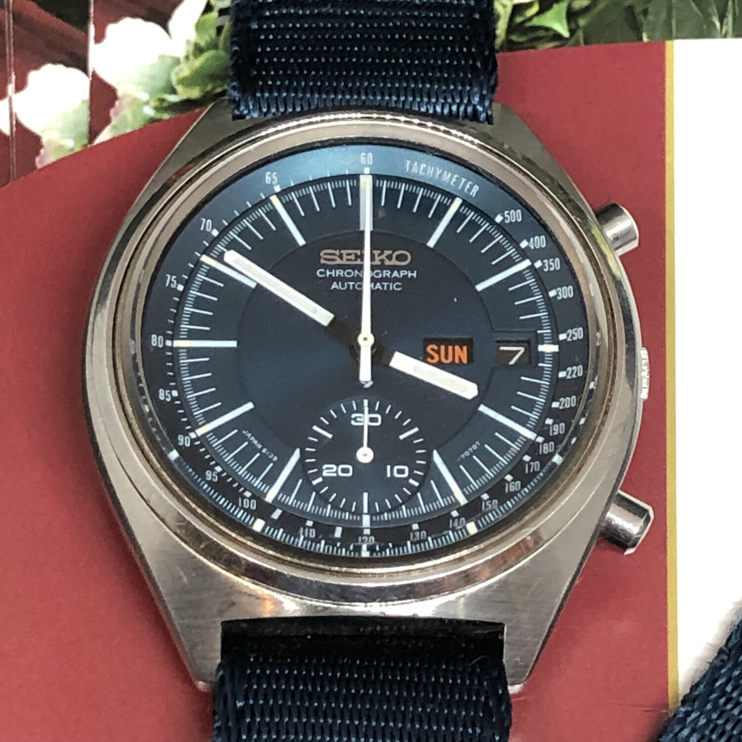 Vintage Seiko 6139 Chronograph Automatic 