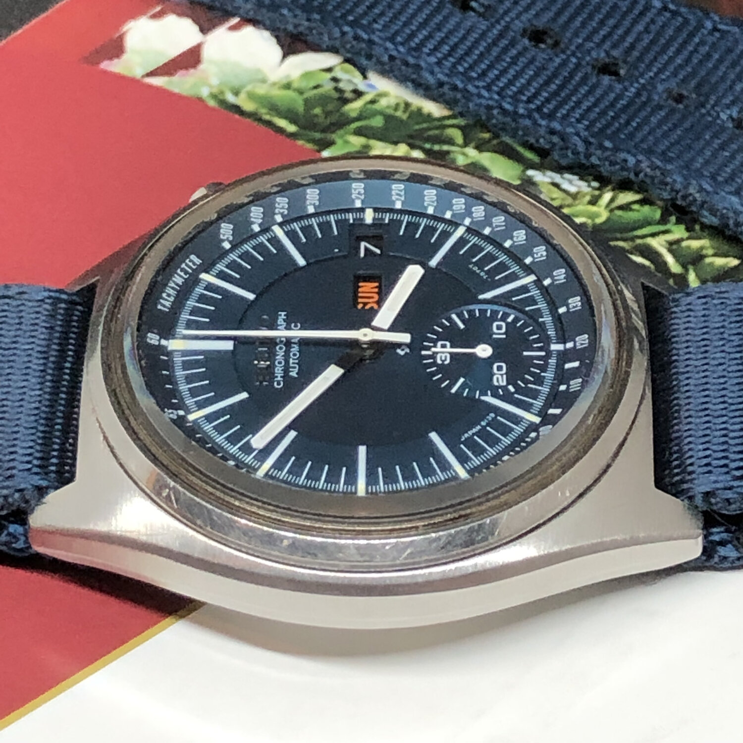 Vintage Seiko 6139 Chronograph Automatic 