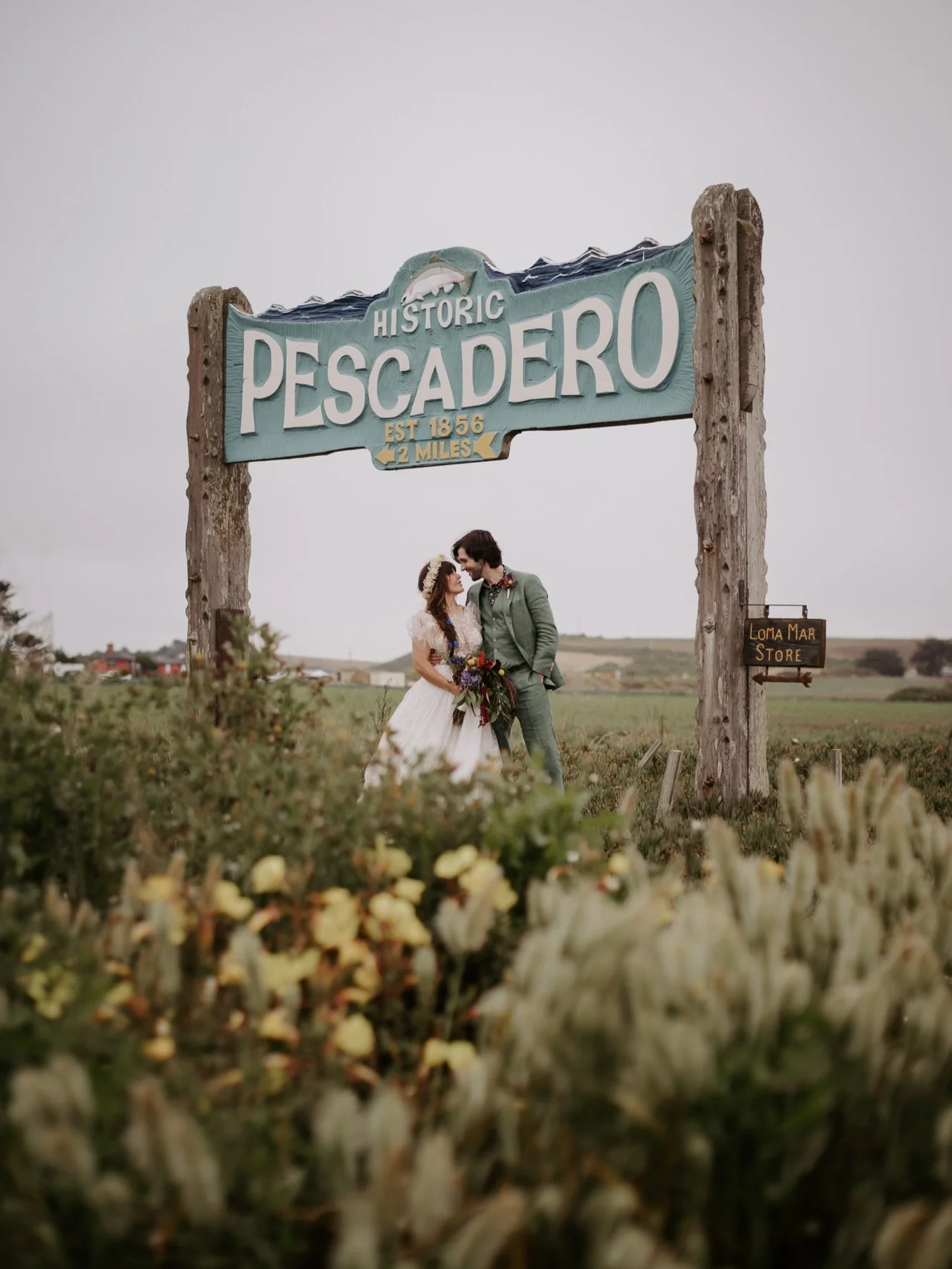 ON THE BLOG ~ Maryam &amp; Adam ~
This whimsical, woodland, festival wedding set amongst the ancient redwood forests &amp; near the iconic Californian coastline was a diy extravaganza. One of the happiest &amp; quirkiest couples making this day so fu