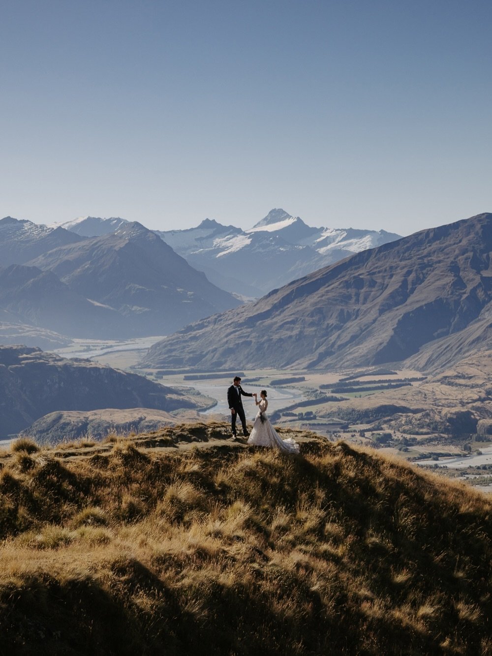 ~Ben &amp; Lilli ~ wrap up post for this gorgeous mountaintop celebration. With Lilli in Germany and Ben in the North Island, they pulled off an absolute stunner of a DIY wedding. Having met in this exact region decades ago before finding each other 