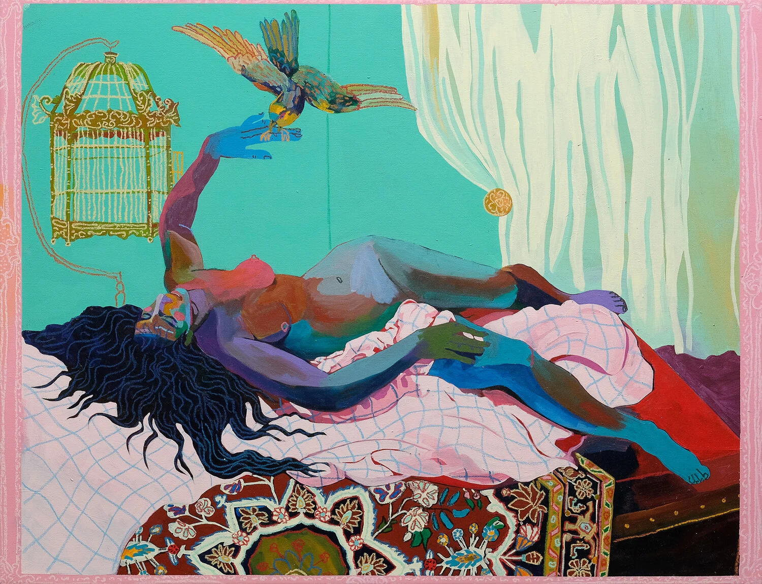 IF THESE PILLOWS COULD TALK: ART IN THE BEDROOM