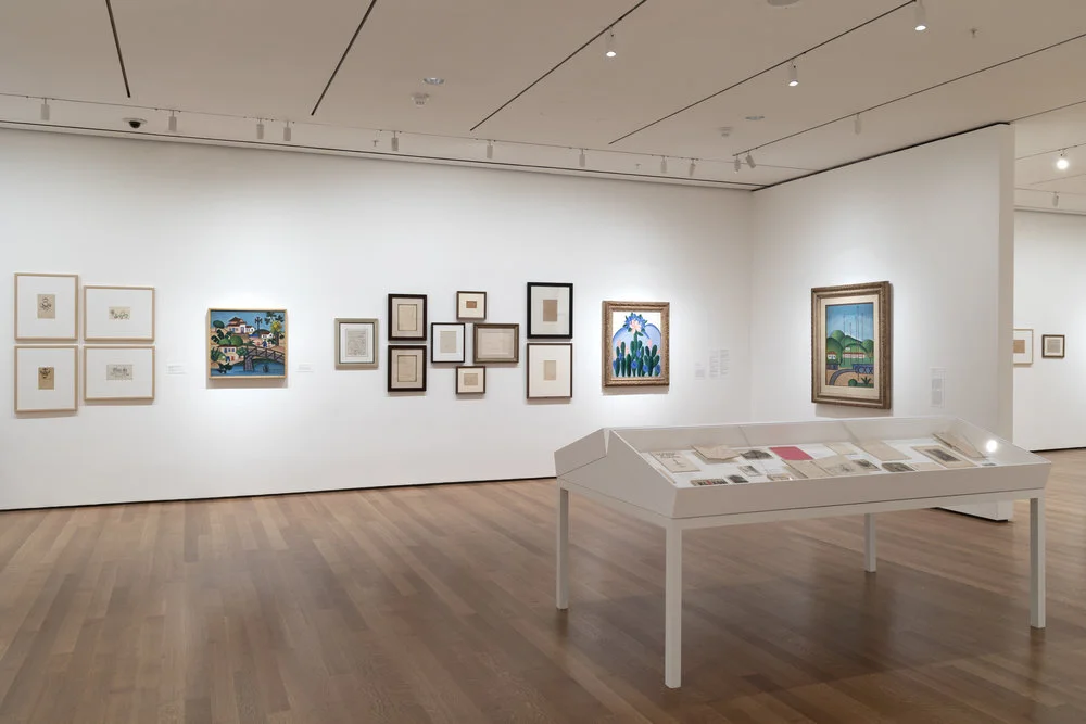 Installation view of Tarsila do Amaral: Inventing Modern Art in Brazil, The Museum of Modern Art, New York, February 11–June 3, 2018. © 2018 The Museum of Modern Art. Photo: Robert Gerhardt