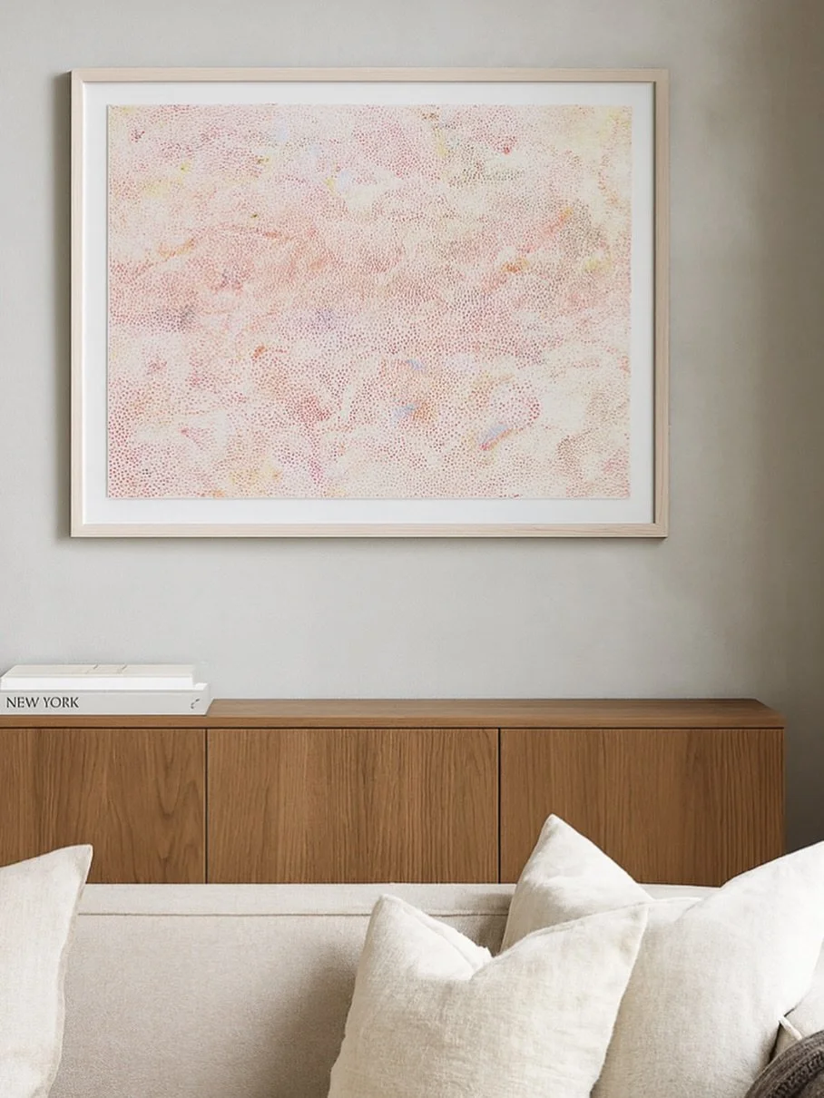 back to where it all began, my forever favorite piece 🤍 it&rsquo;s the first full piece of dot art i made over the course of several months. i made this during a time in my life that felt like everything was falling apart but also was an awakening o