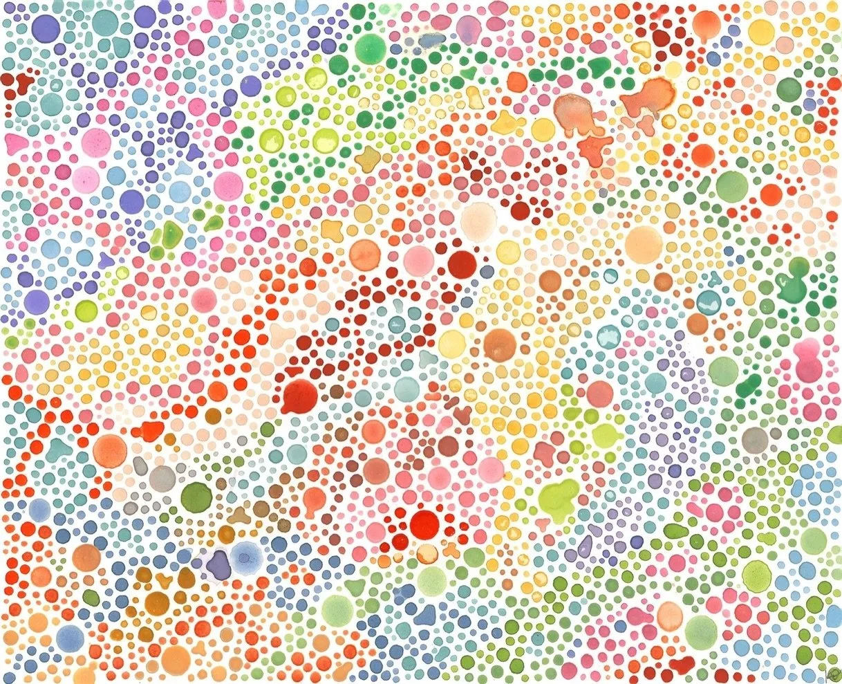 Pure joy in dot form. THE TROPICS 🌺
