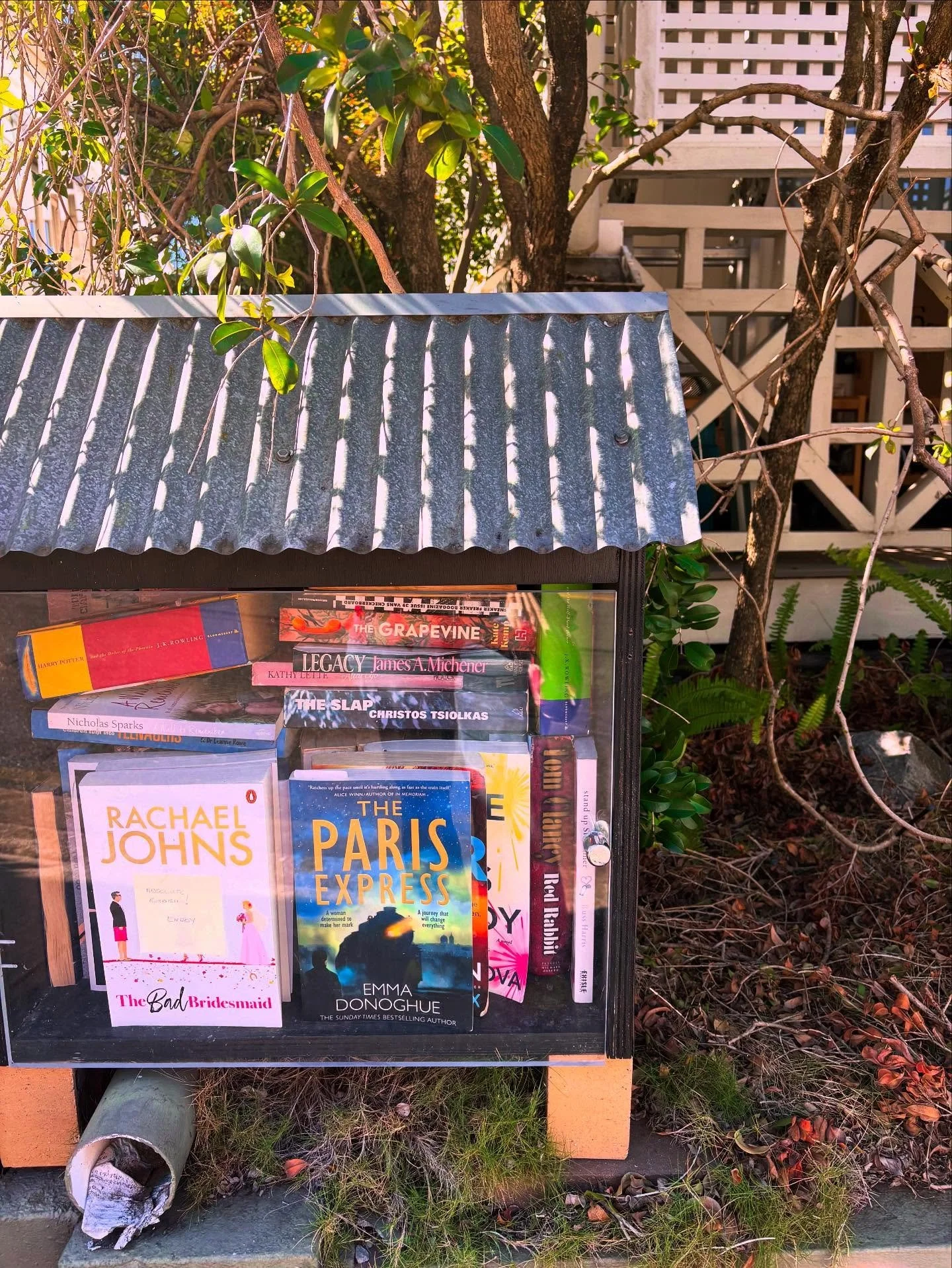 Latest deposit in the local street library made!

#readmorebooks #community #streetlibrary #westendbrisbane