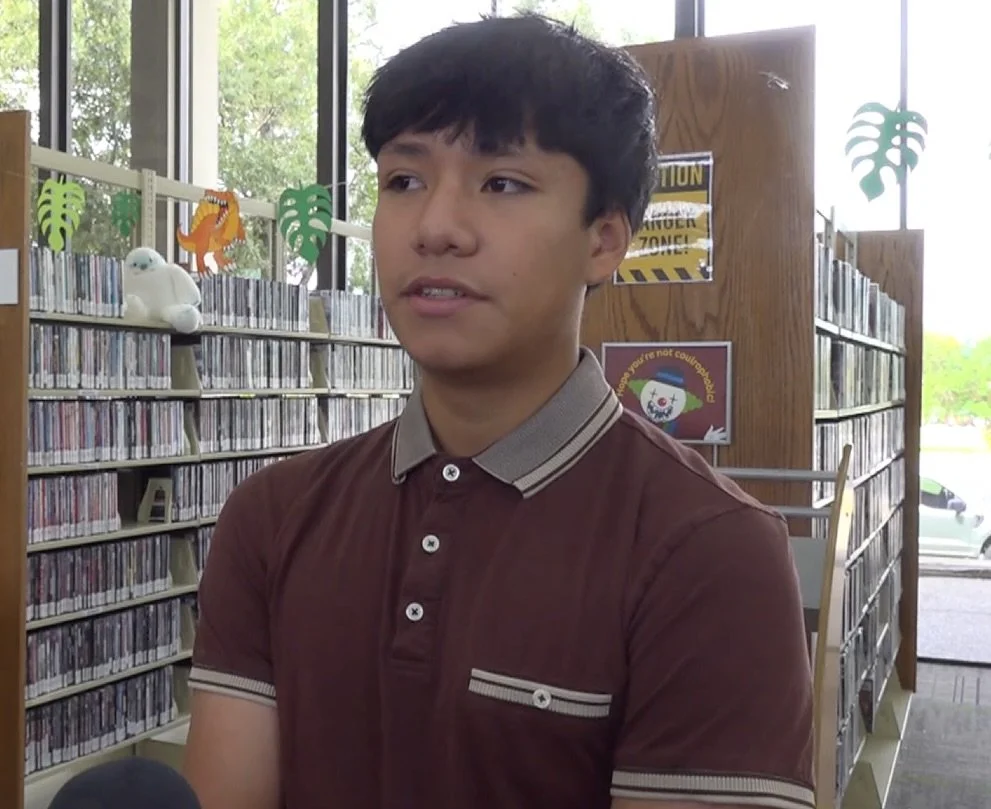Beaumont student discusses the importance of writing to raise awareness 