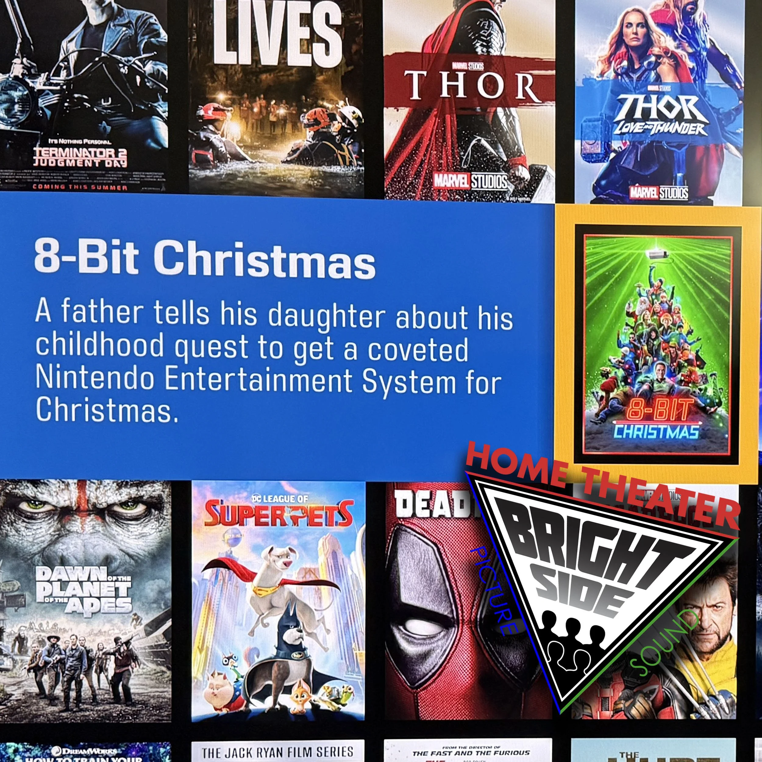 Home Theater Experience: 8-Bit Christmas