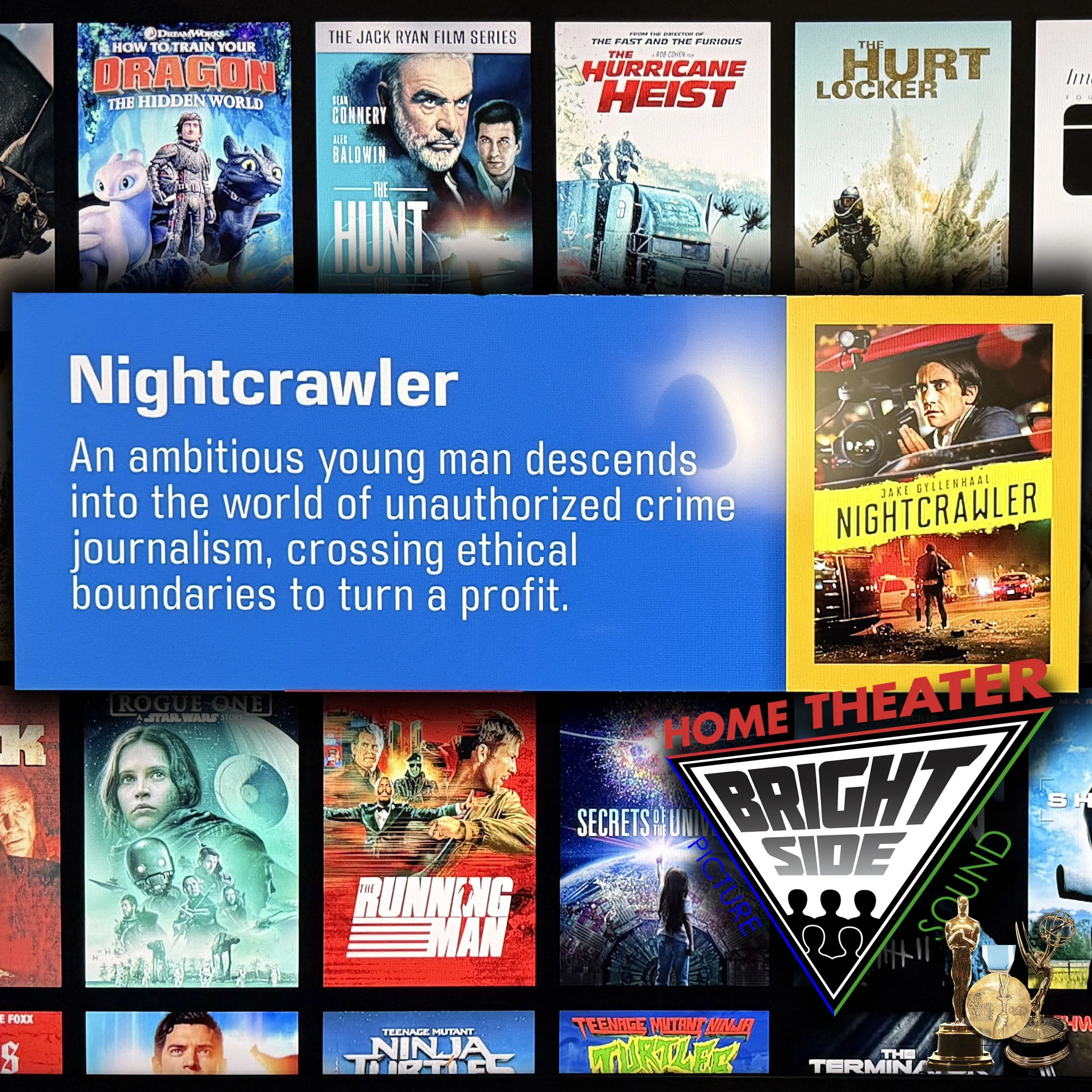 Home Theater Experience: Nightcrawler 4K