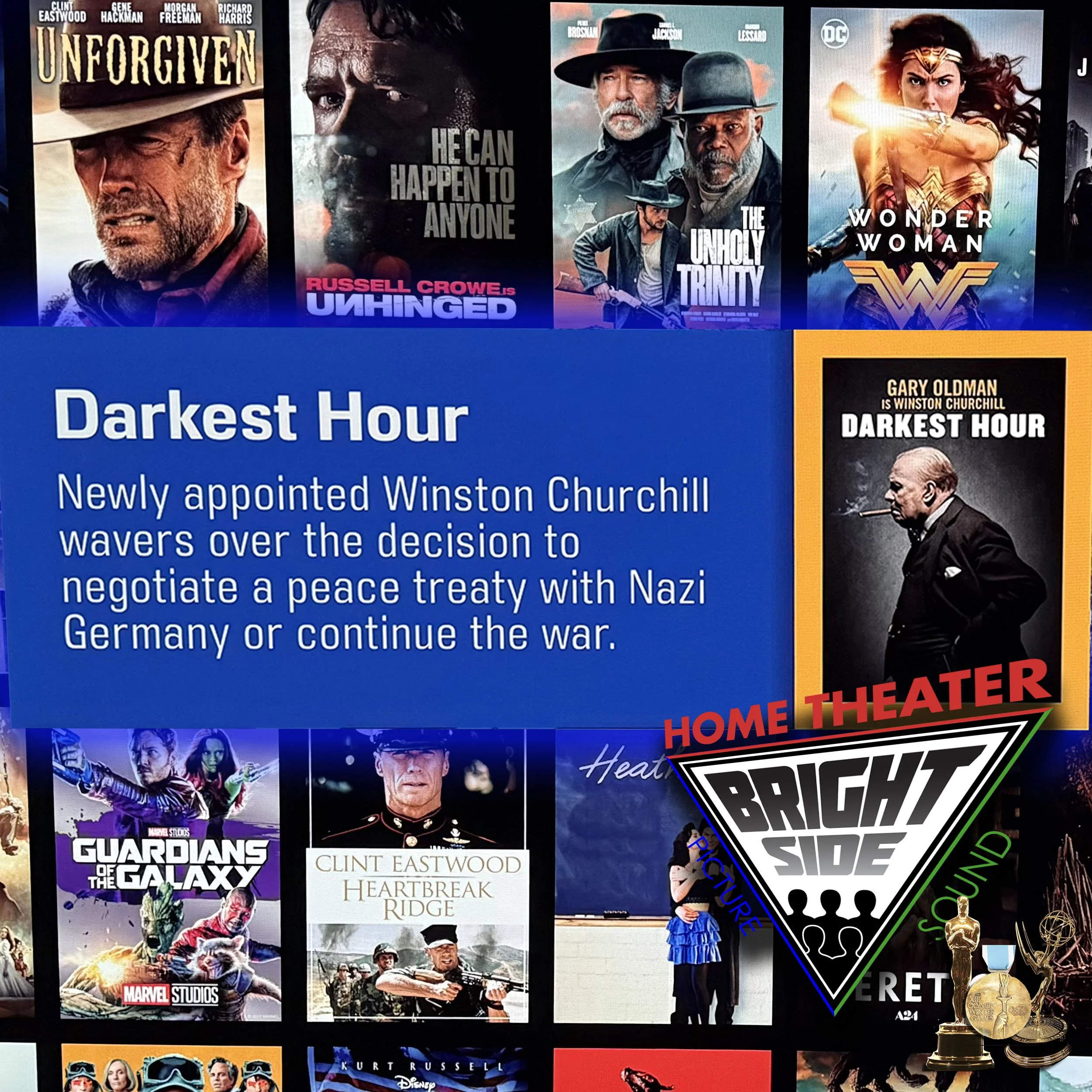 Home Theater Experience: Darkest Hour