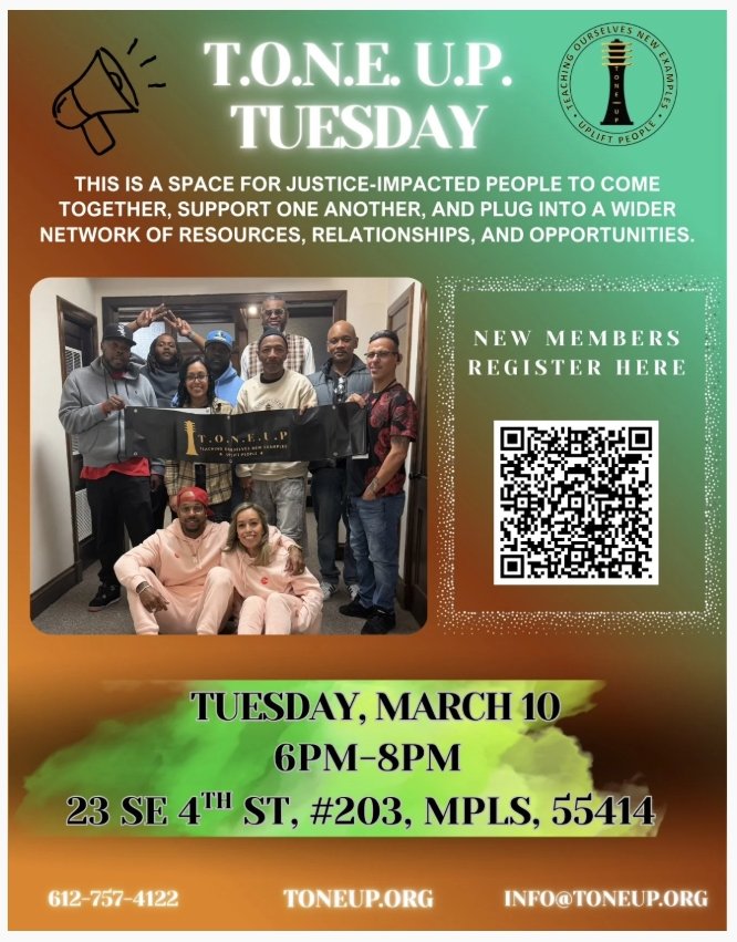 March 2026 - T.O.N.E. U.P. Monthly Newsletter