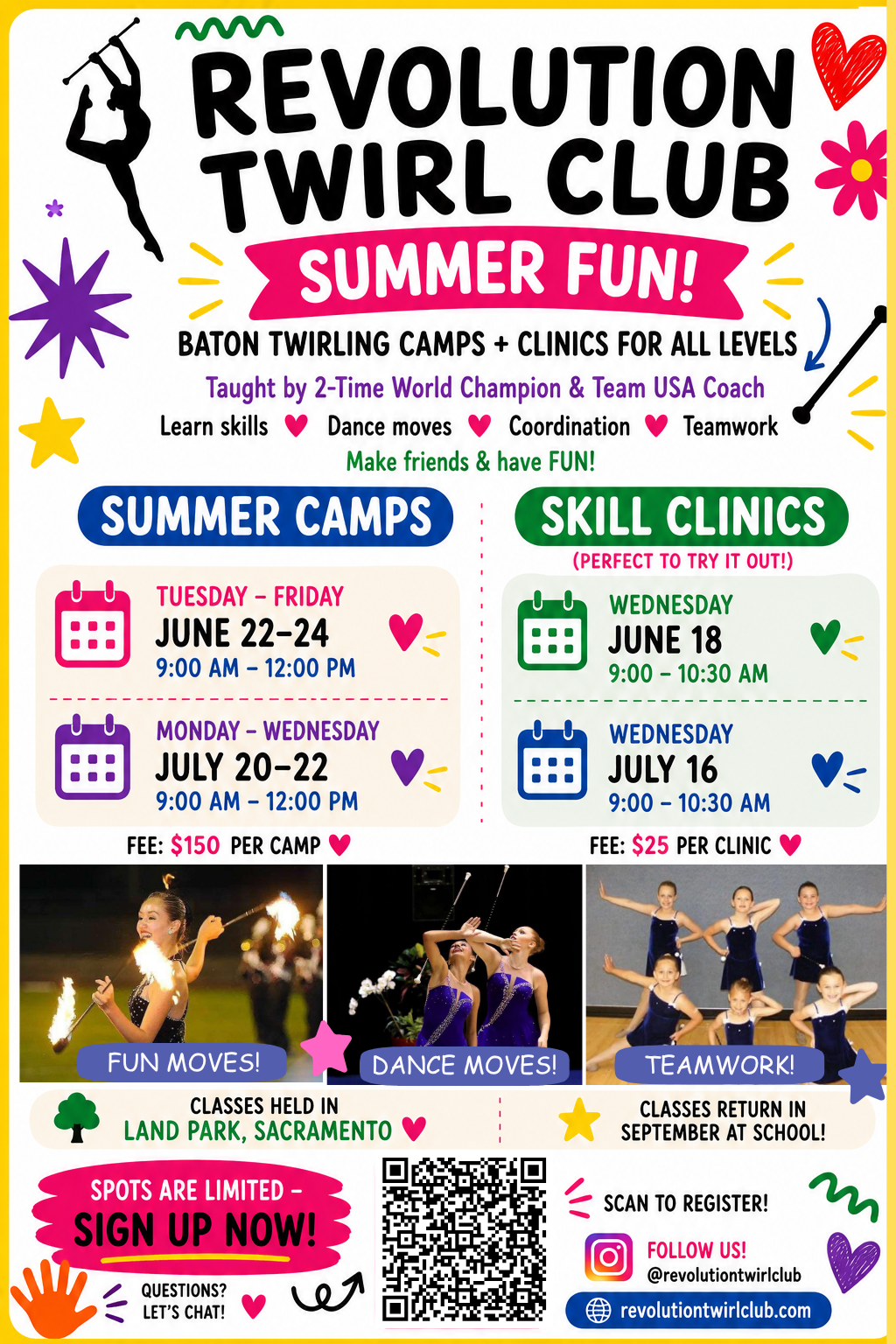 Summer Fun!! — Revolution Twirl Club