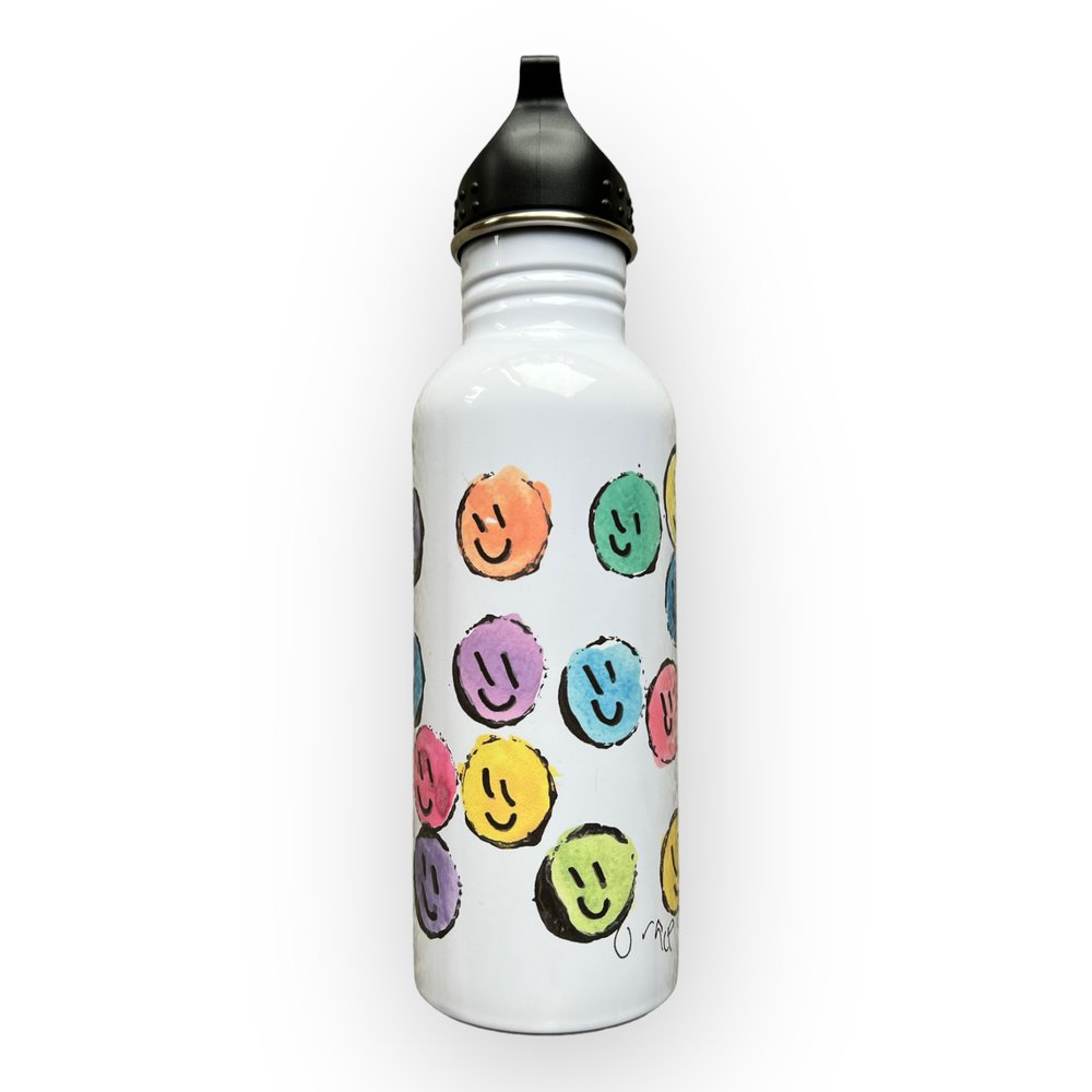 Smiles' Water Bottle — GracePlace Art