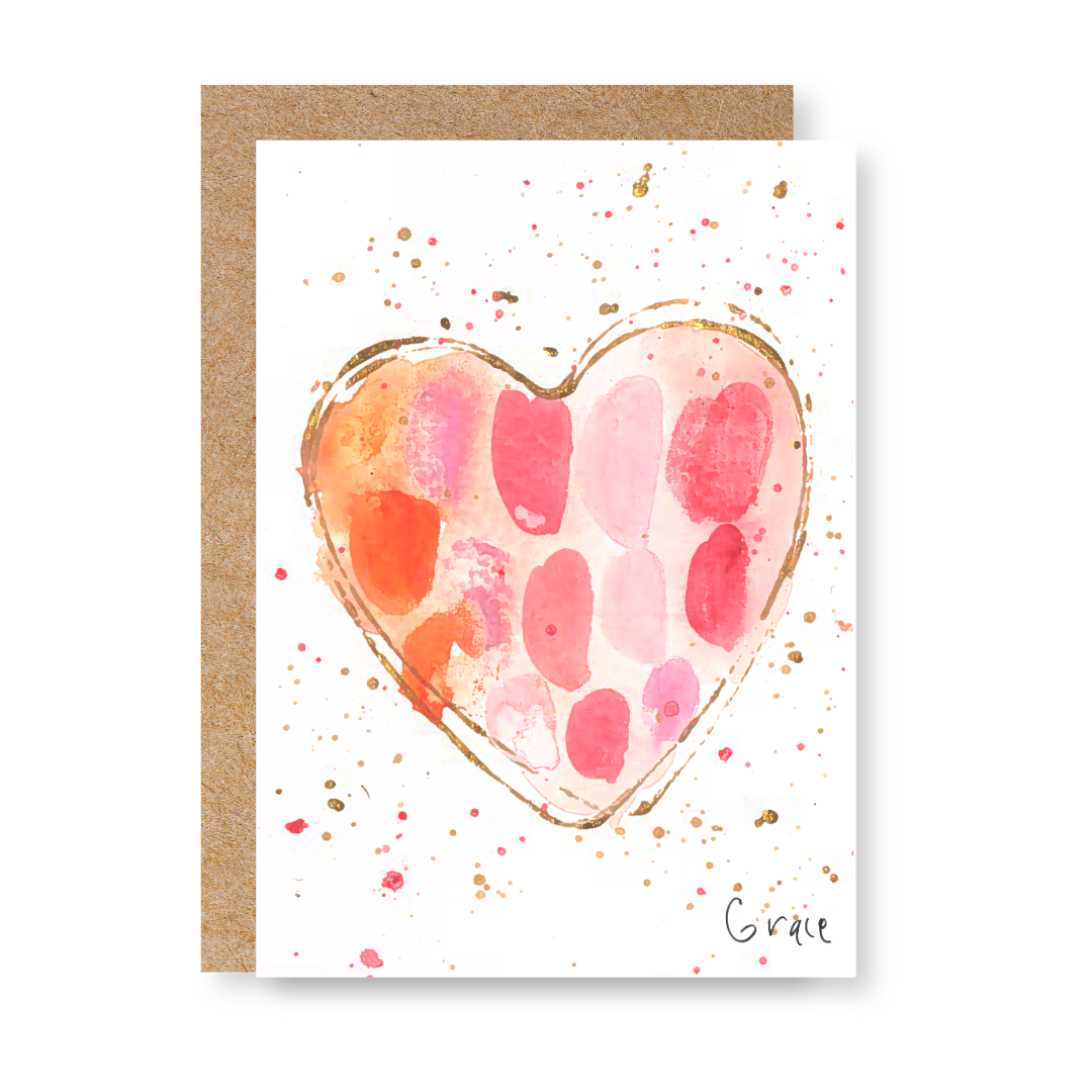 'Heartwork' 5x7 Card