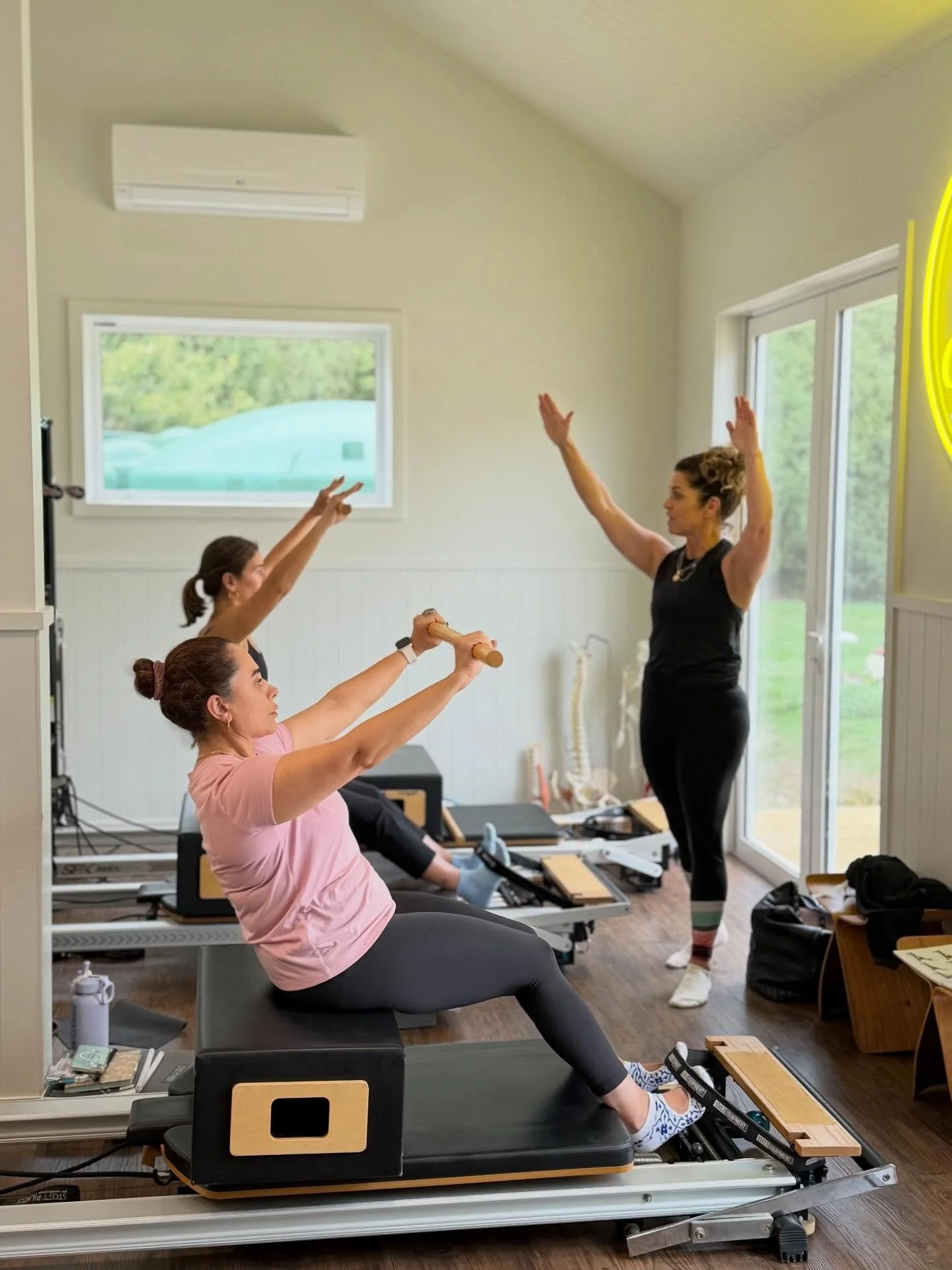 Massive congrats to this incredible crew for completing the STOTT PILATES&reg; Reformer Level 1 &amp; 2 in Hawke&rsquo;s Bay, New Zealand! 🎉 🇳🇿
This course was a cheeky bonus added to my schedule, and I loved every minute&mdash;68 hours of learnin