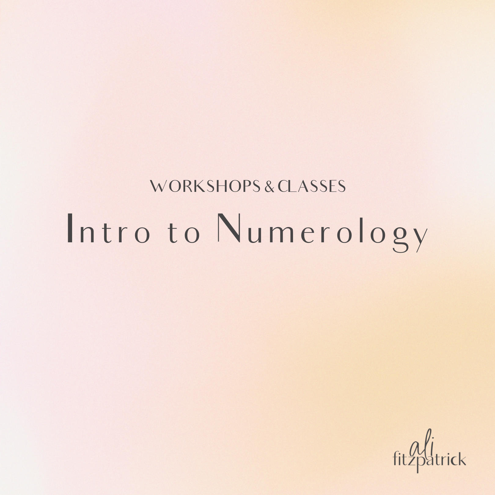 Intro to Numerology
