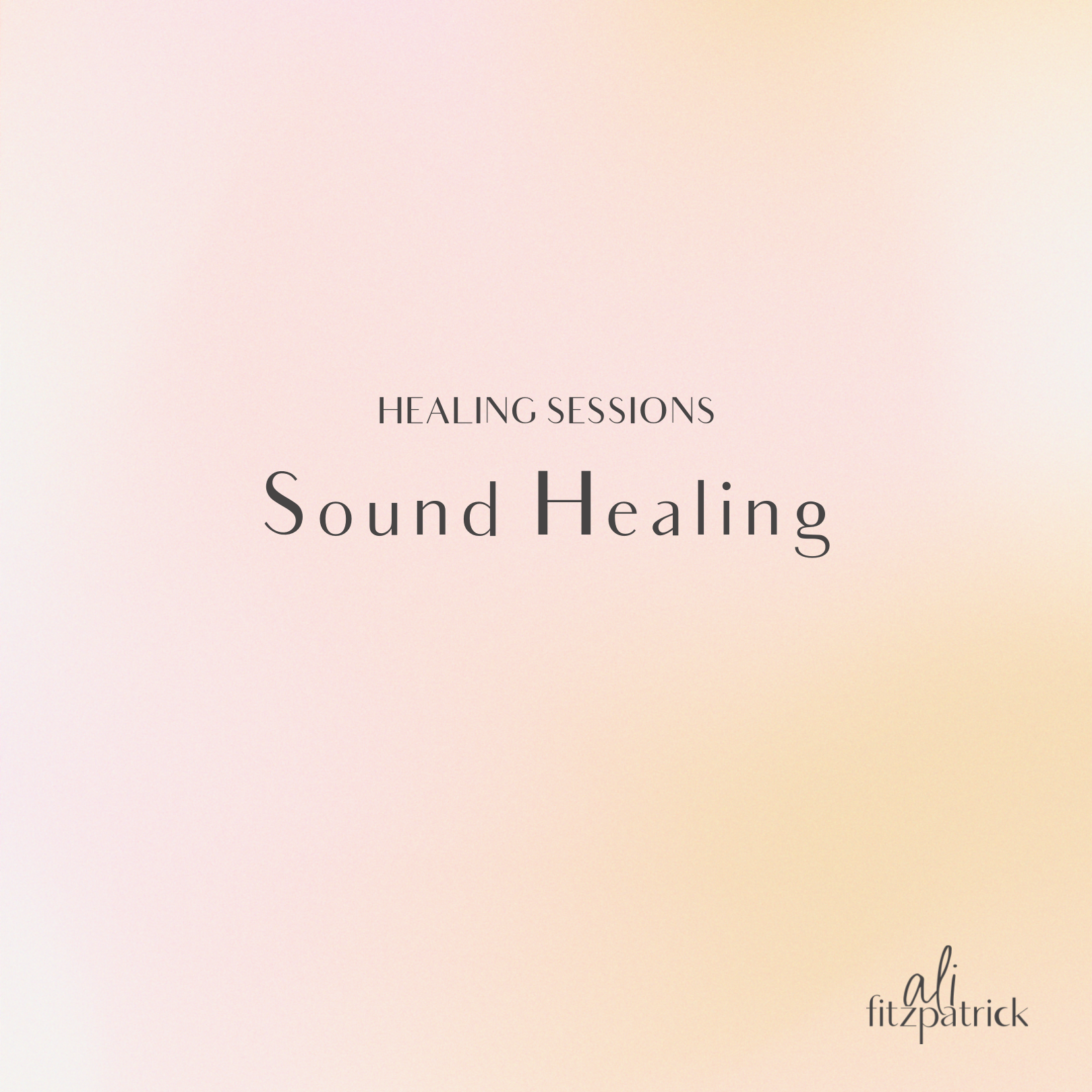 1:1 Sound Healing