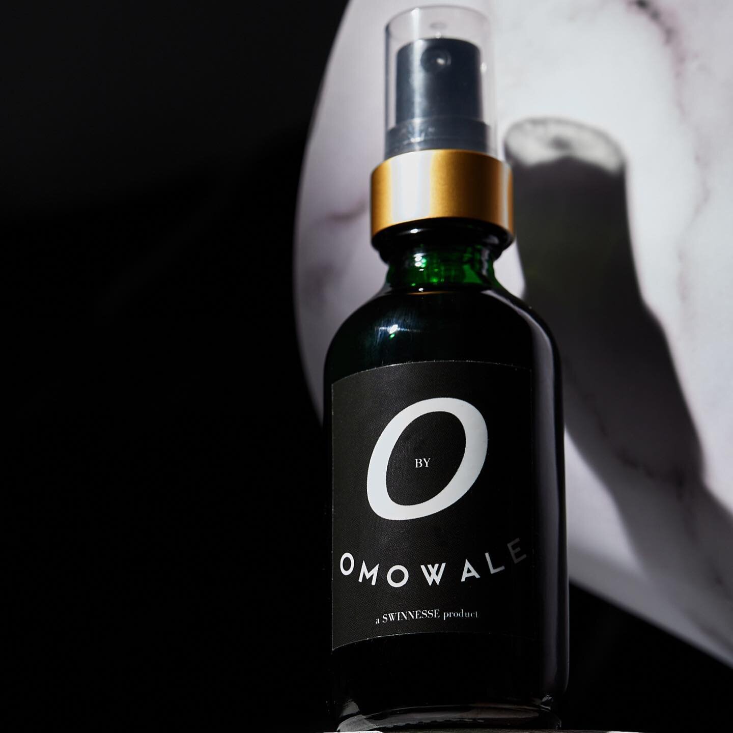 The Omowale Bottle. 

During our early stages of development, we had plastic spray bottles with white tops. And as we progressed with time, we realized our packaging did not match our vision. It forced us to go back to the drawing board to find a bot