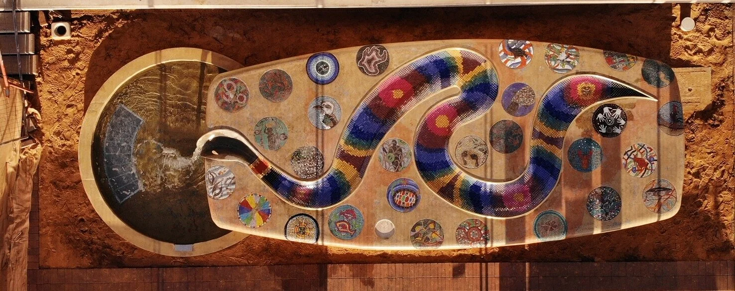 Rainbow Serpent Water Feature 
