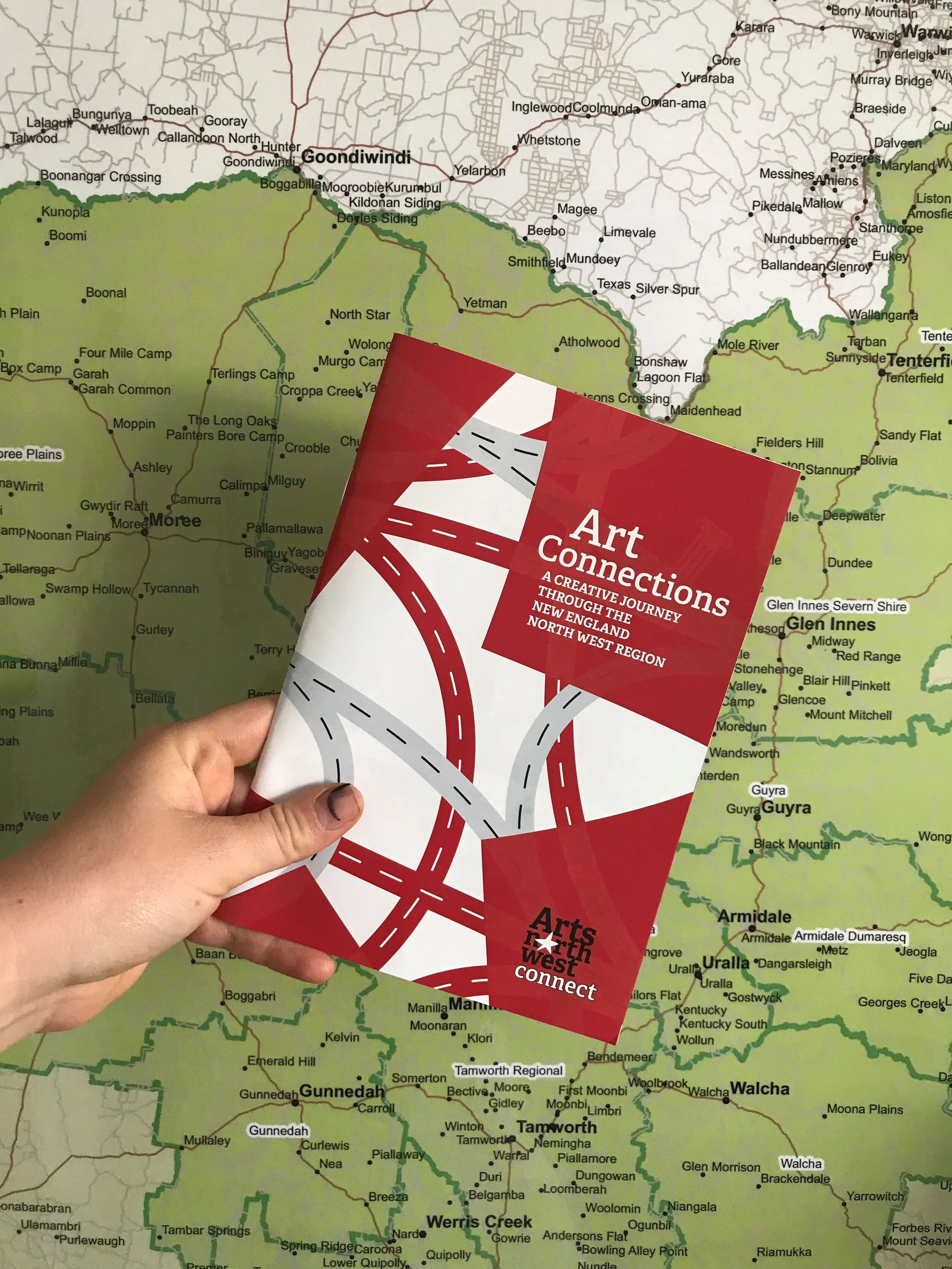 ART CONNECTIONS - A CREATIVE JOURNEY THROUGH THE NEW ENGLAND NORTH WEST