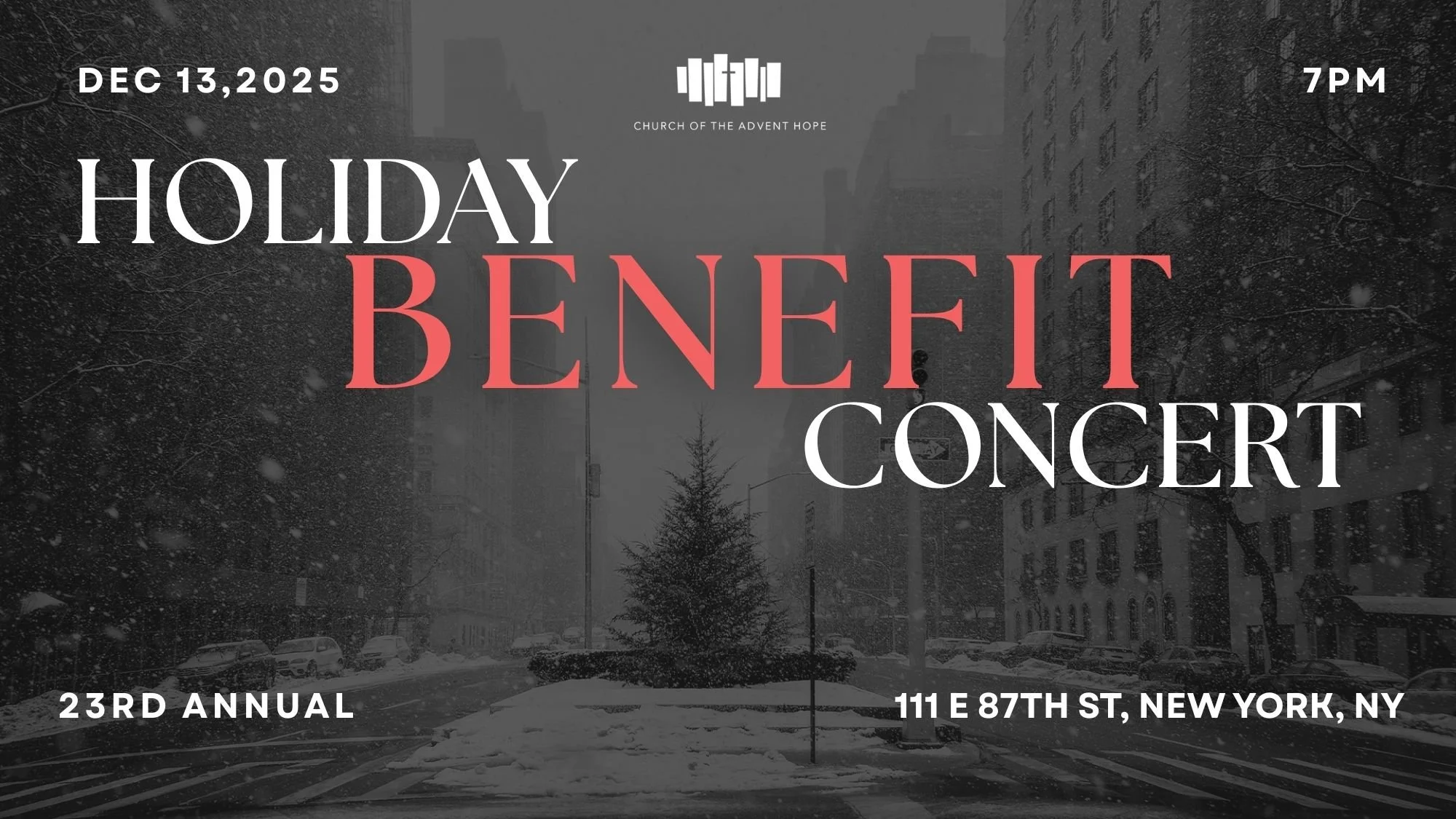 Holiday Benefit Concert 