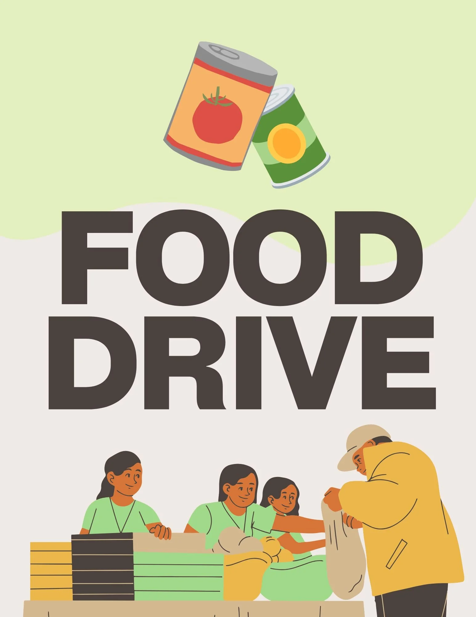 Canned Food Drive with City Harvest