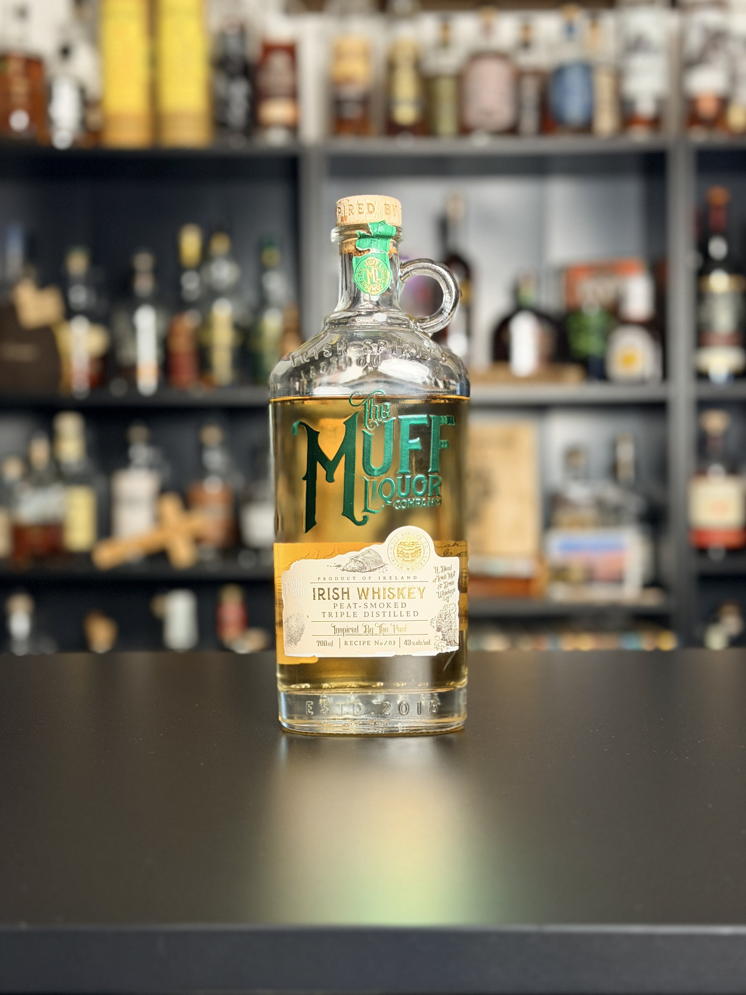 Muff Liquor Peated Irish Whiskey